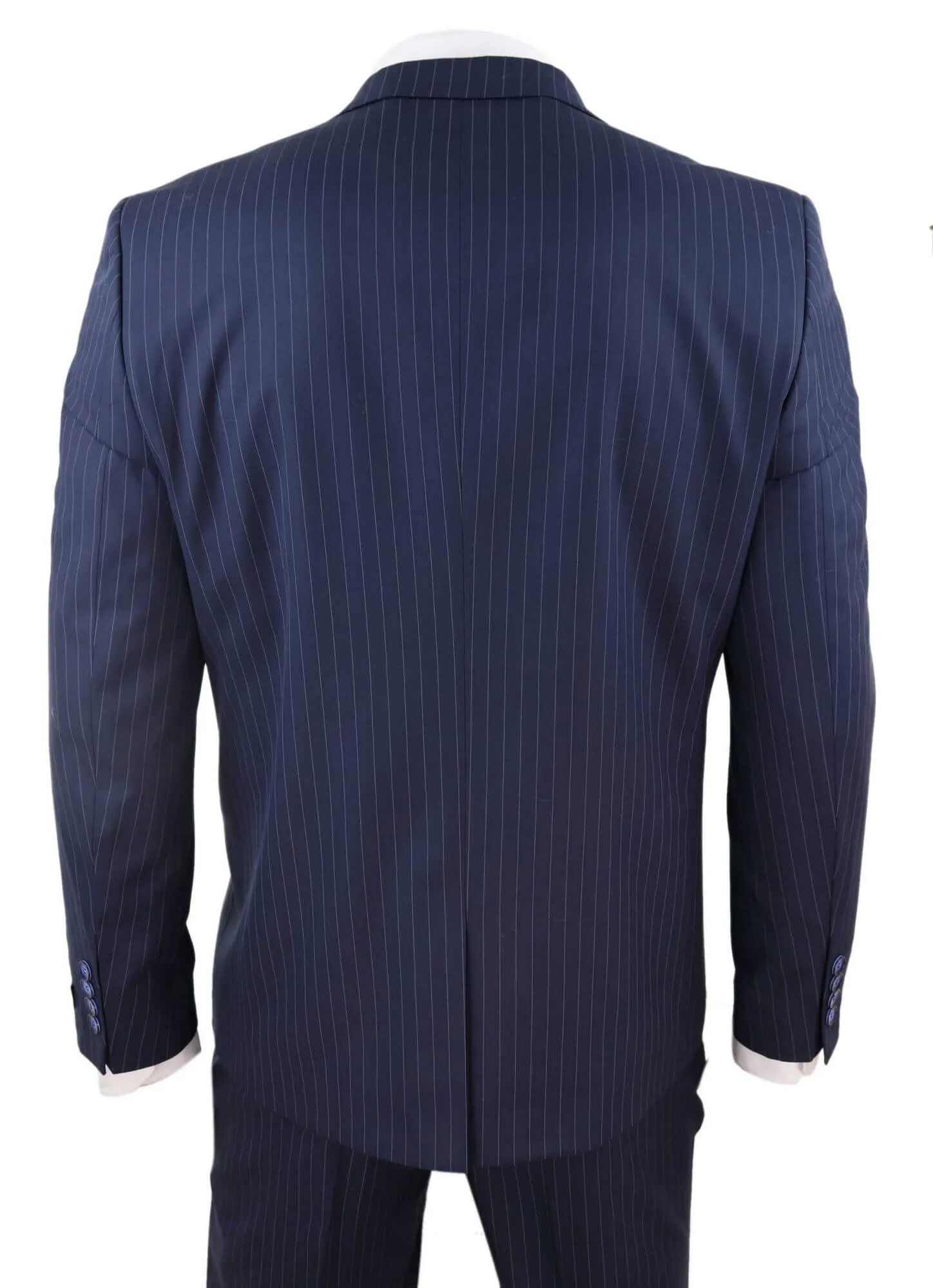 3 Piece Suit Gatsby 1920s Gangster Pinstripe