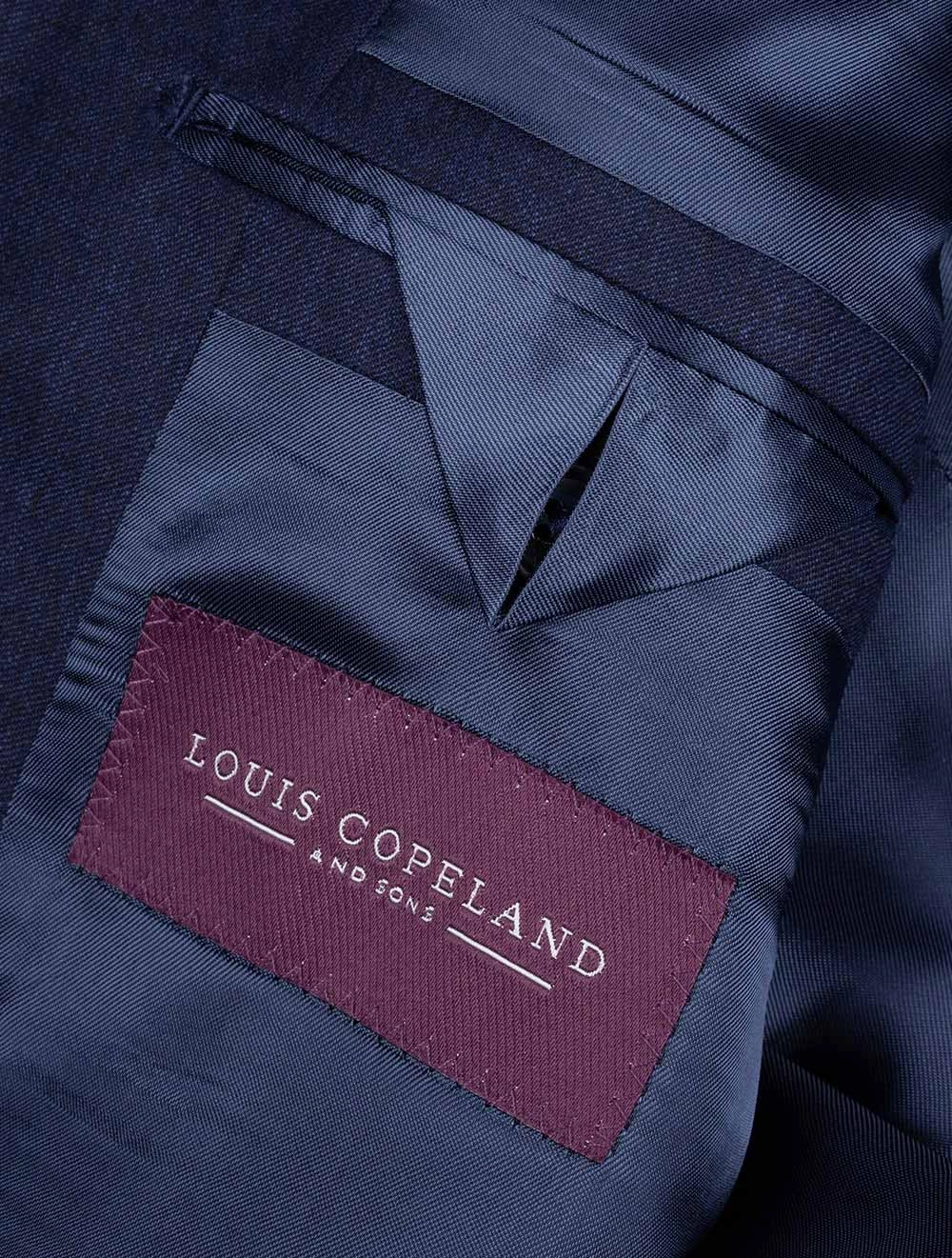 3 Piece Peak Lapel Suit Blue