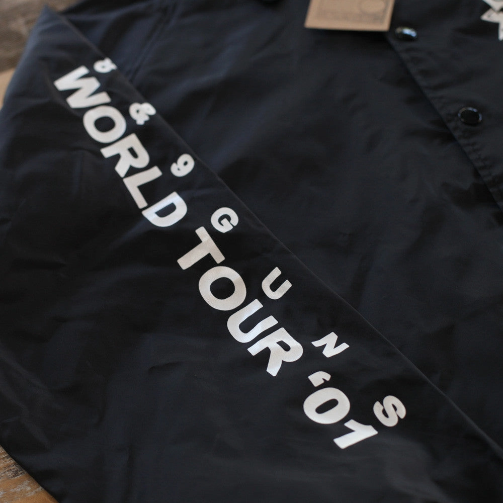 89 Guns Coaches Jacket Black