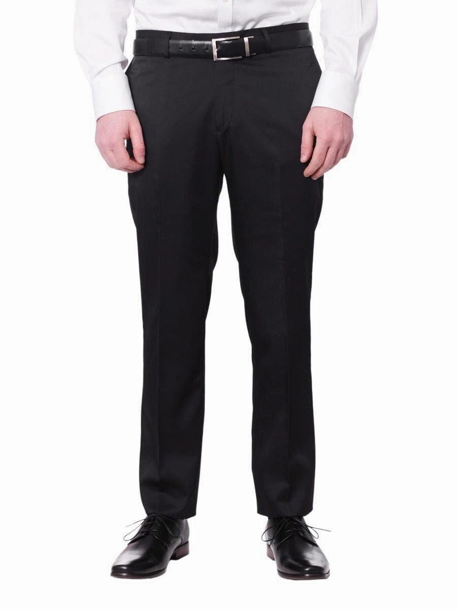 Cemden Mens Slim Fit Solid White 1-button 3 Piece Tuxedo Suit With Shawl Lapels