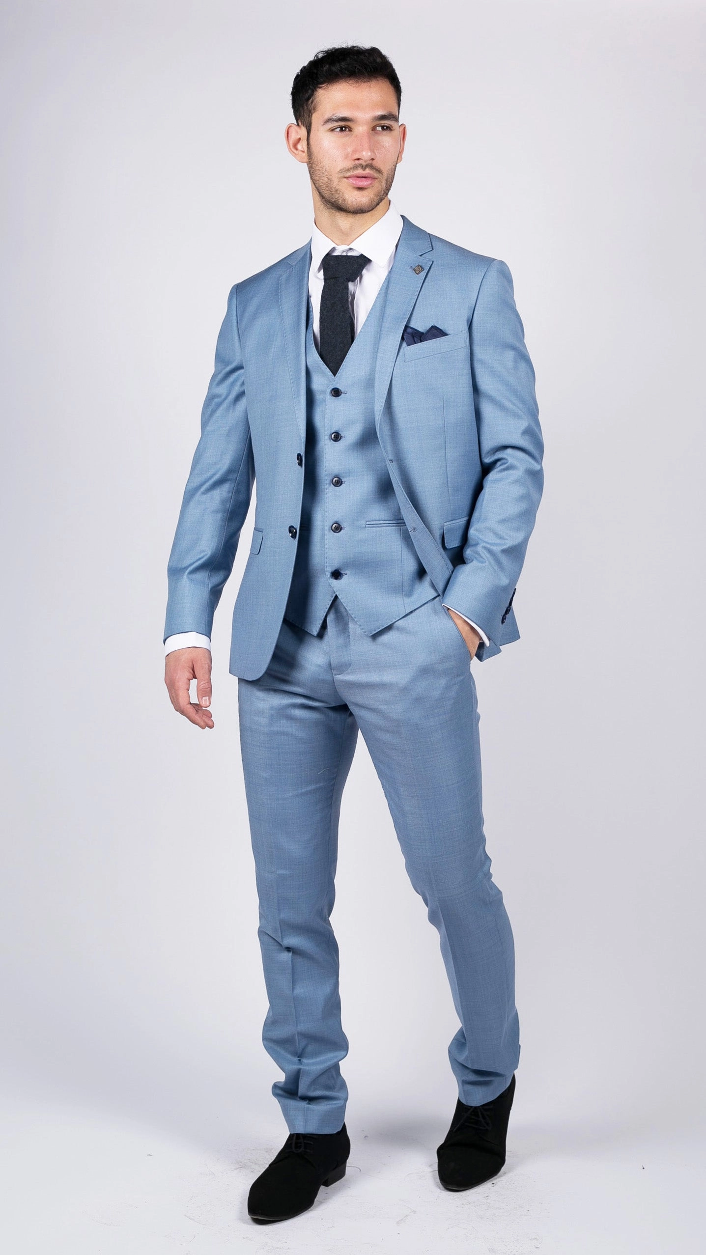 Charles 3 Piece Plain Suit