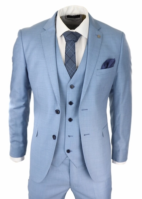 Charles 3 Piece Plain Suit