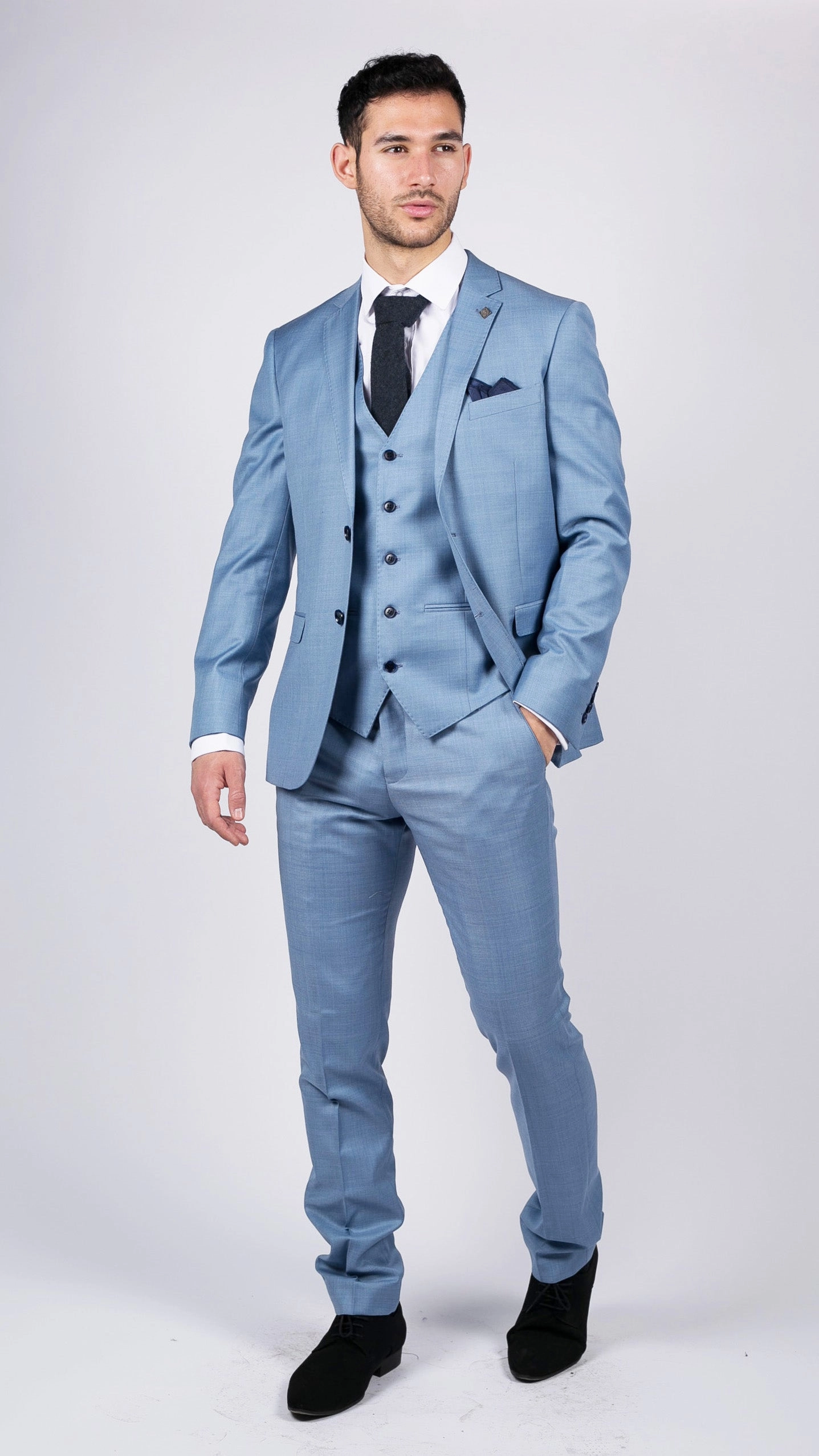 Charles 3 Piece Plain Suit