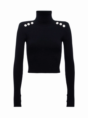 Colette Cropped Turtleneck