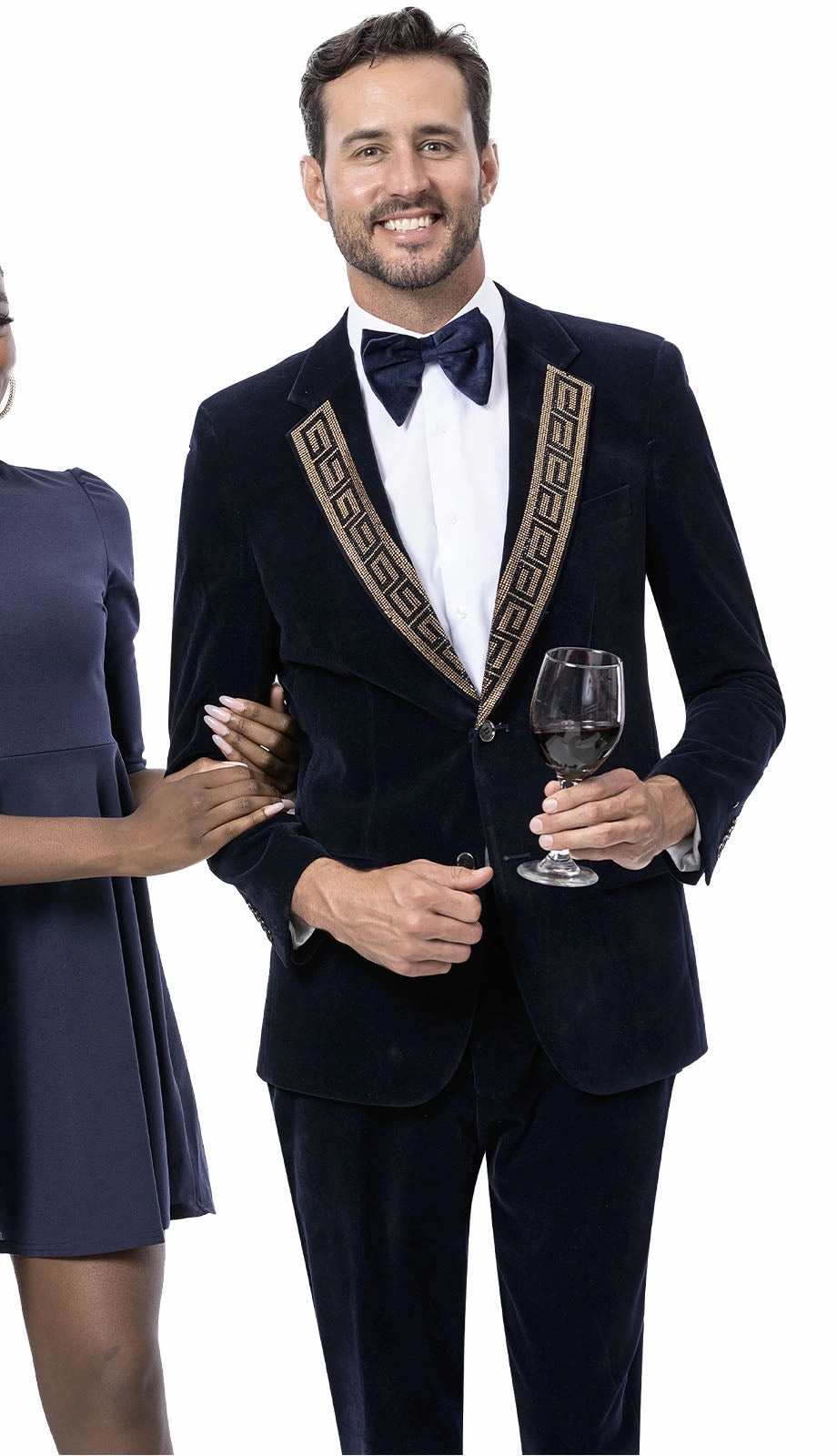 EJ Samuel JP110-NVY Mens Suit