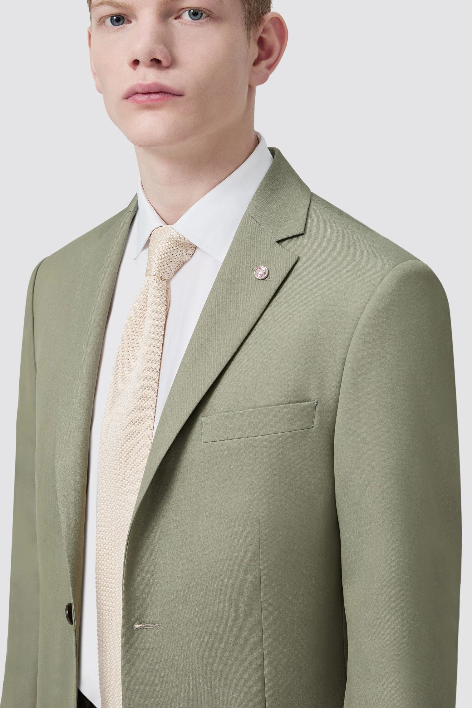 Ellroy Slim Fit Green Suit