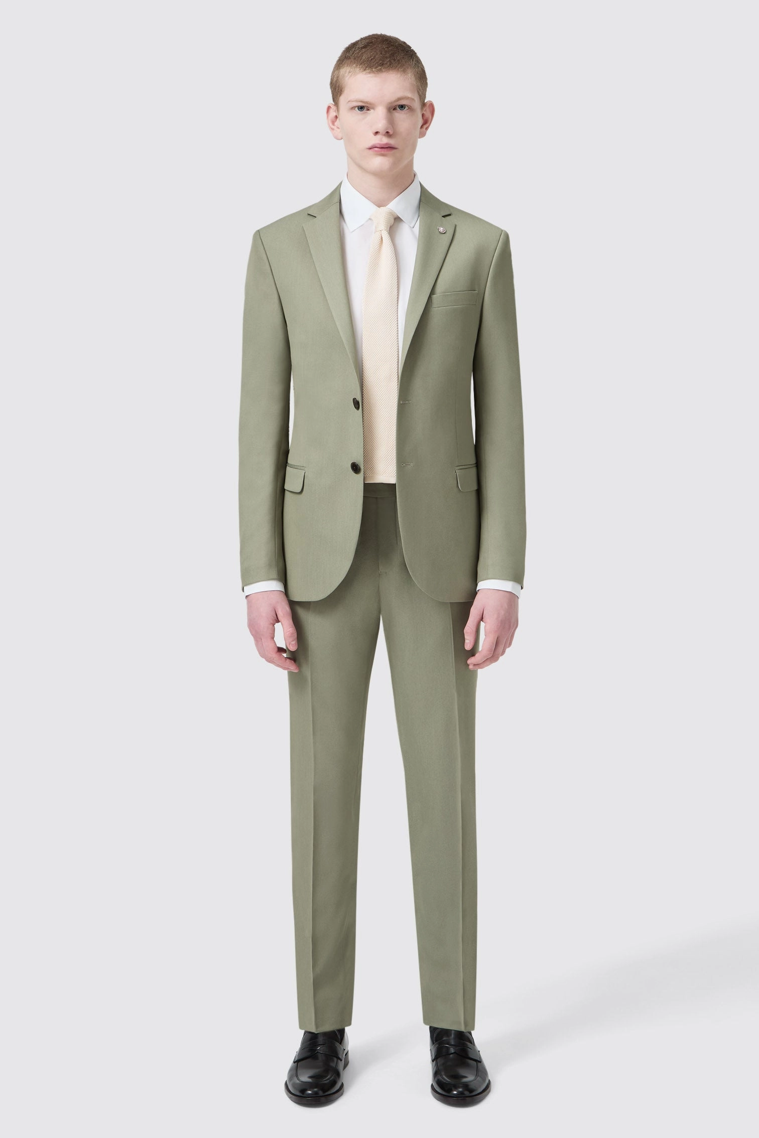 Ellroy Slim Fit Green Suit
