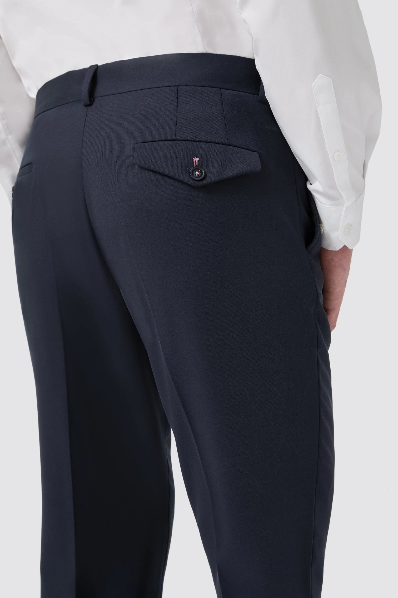 Ellroy Tailored Fit Navy Suit