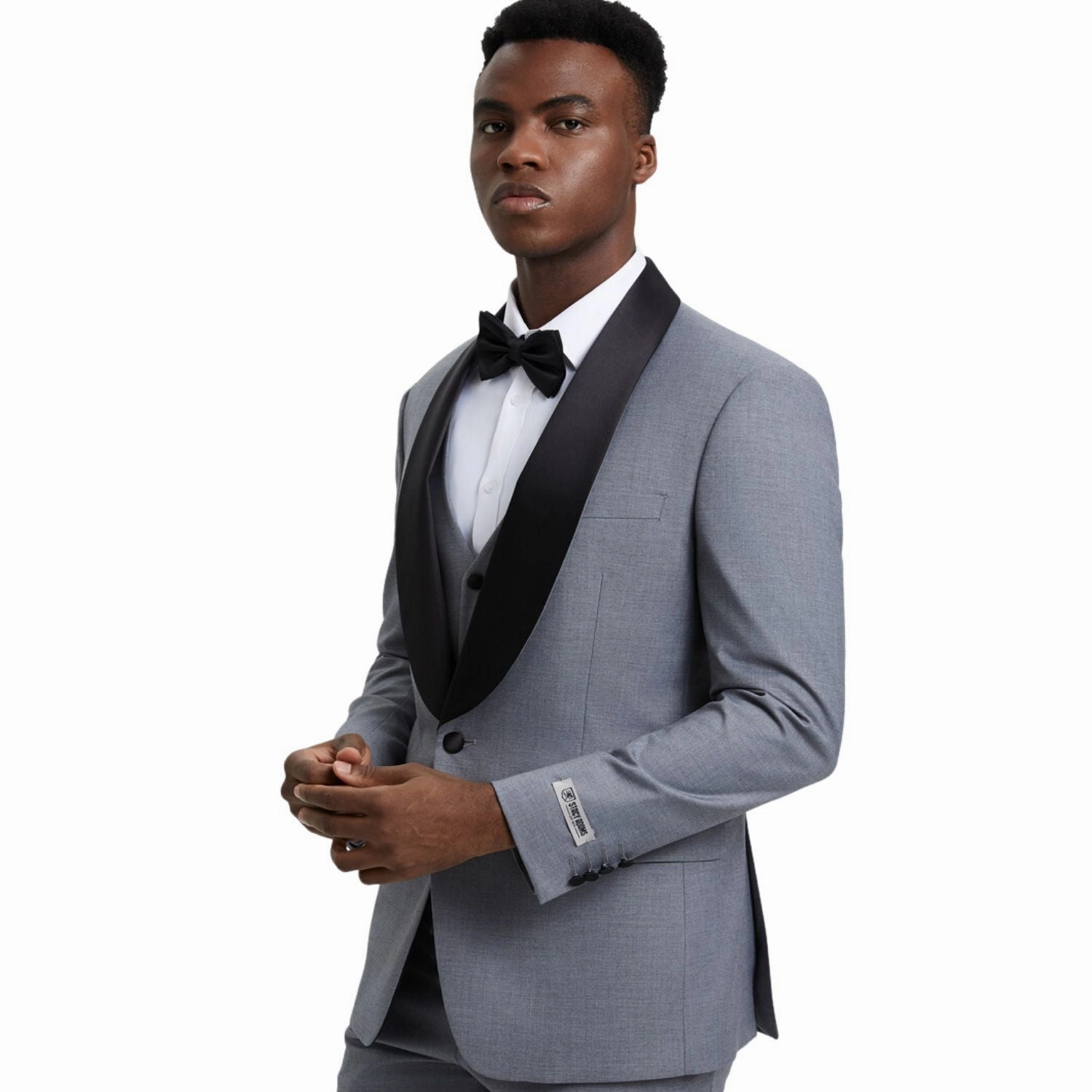 Ganymede Collection: Stacy Adams Grey Tuxedo