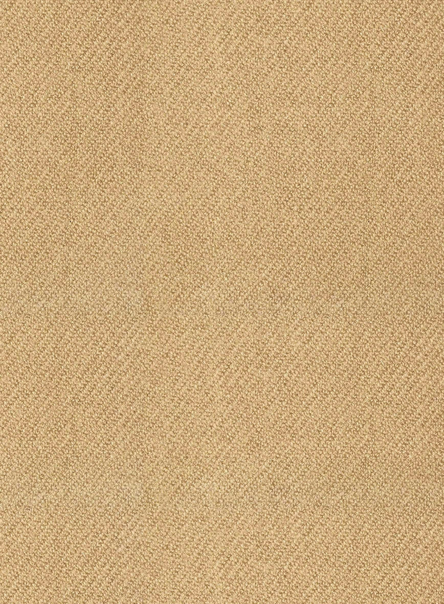 Highlander Sahara Beige Tweed Double Breasted Suit