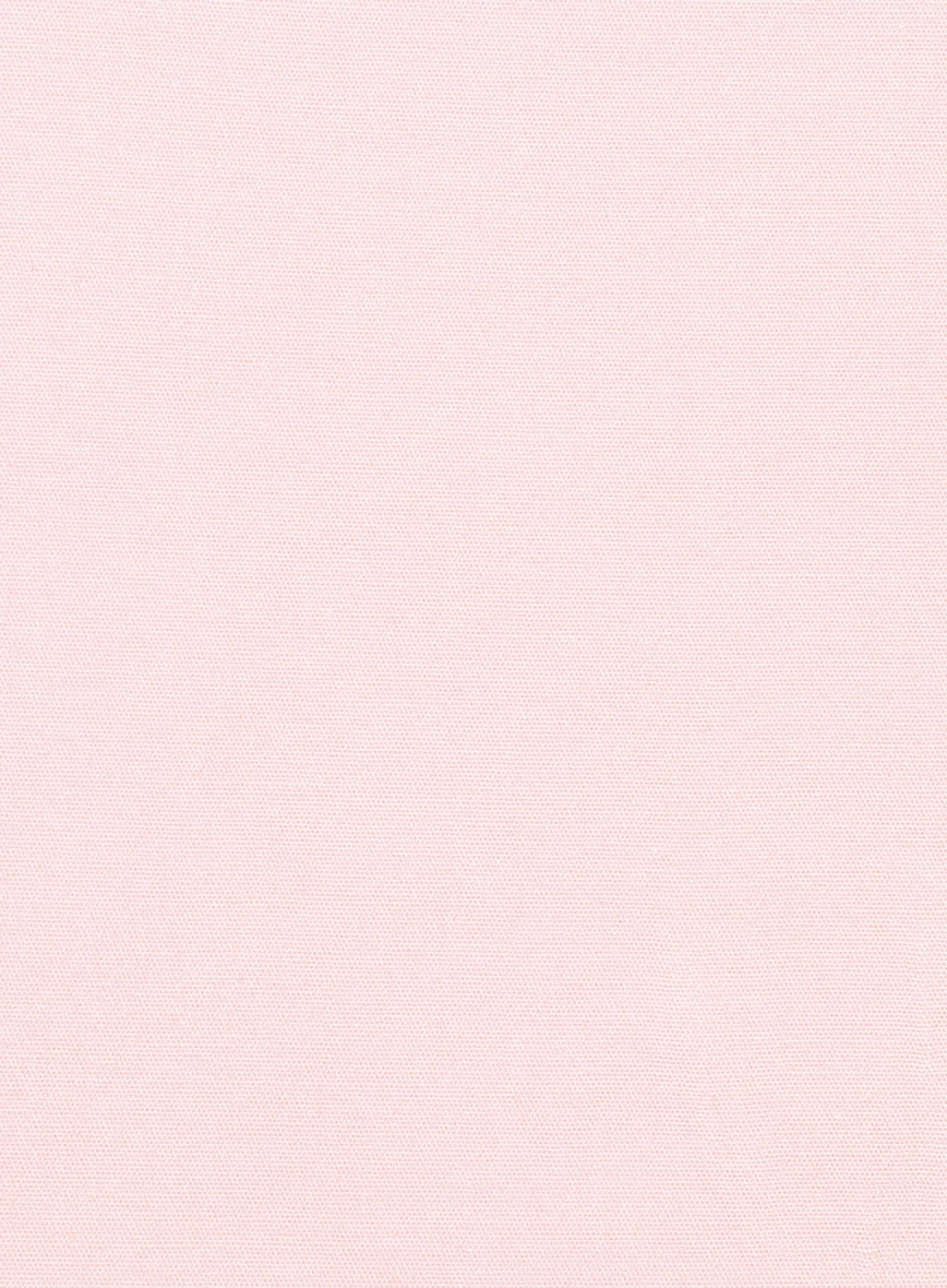 Italian Pale Pink Cotton Stretch Suit