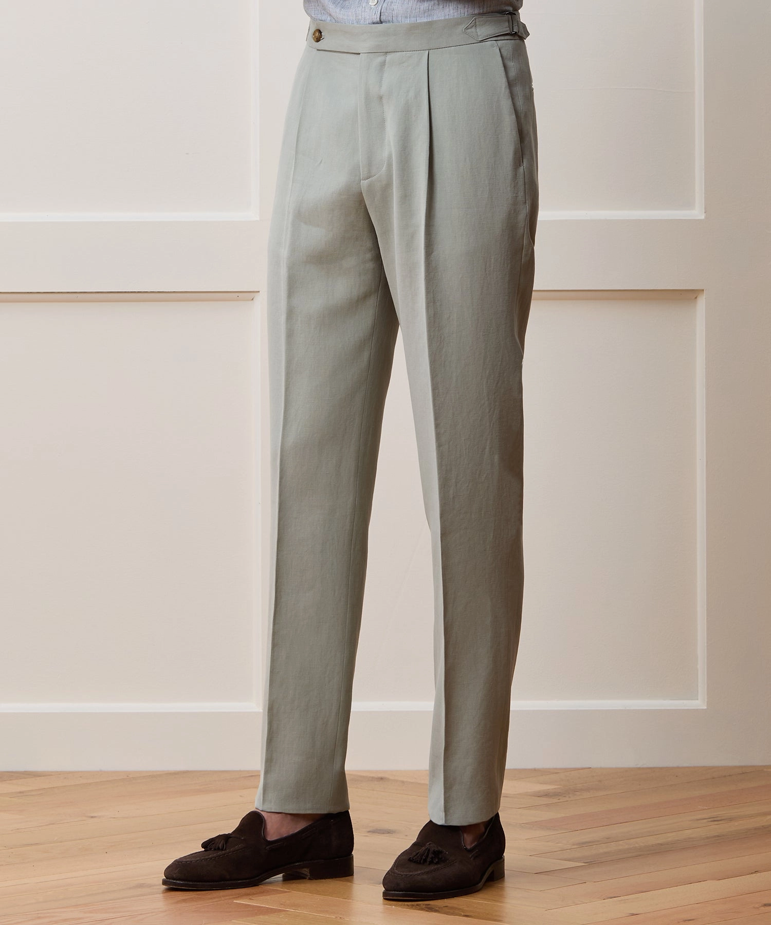 Italian Sueded Linen Madison Suit