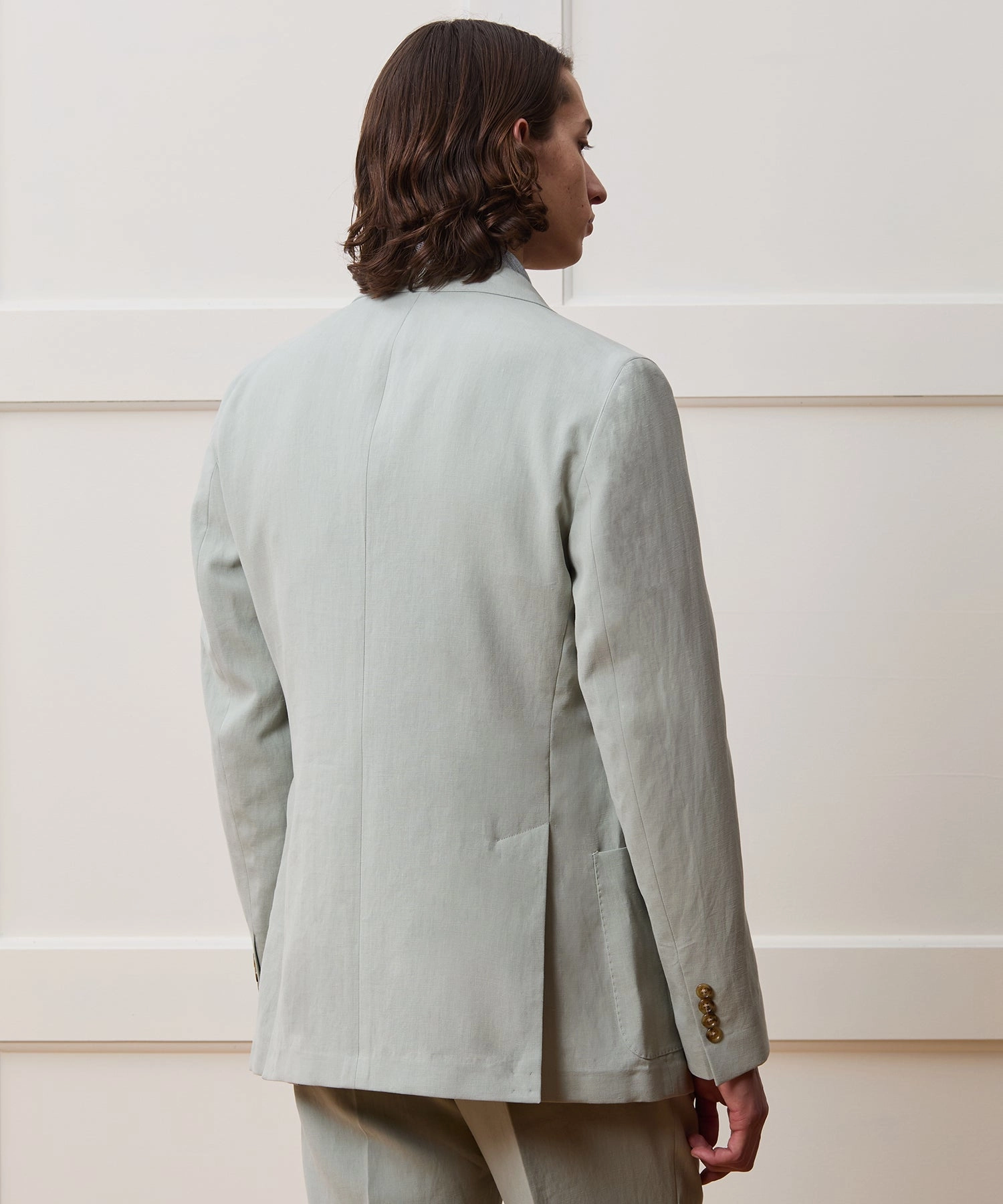 Italian Sueded Linen Madison Suit