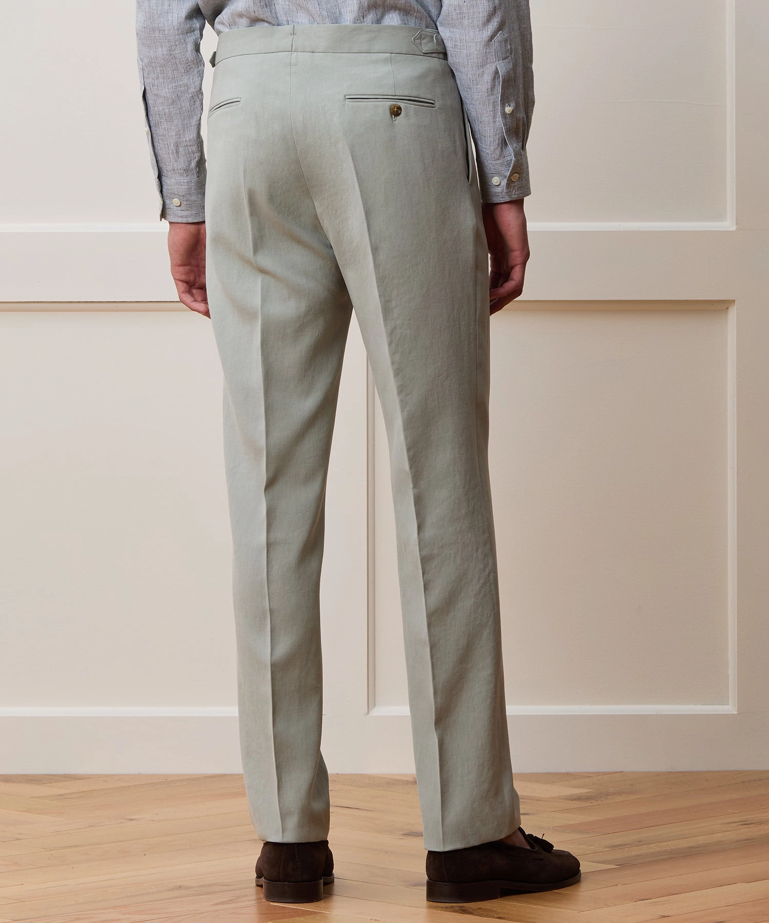 Italian Sueded Linen Madison Suit