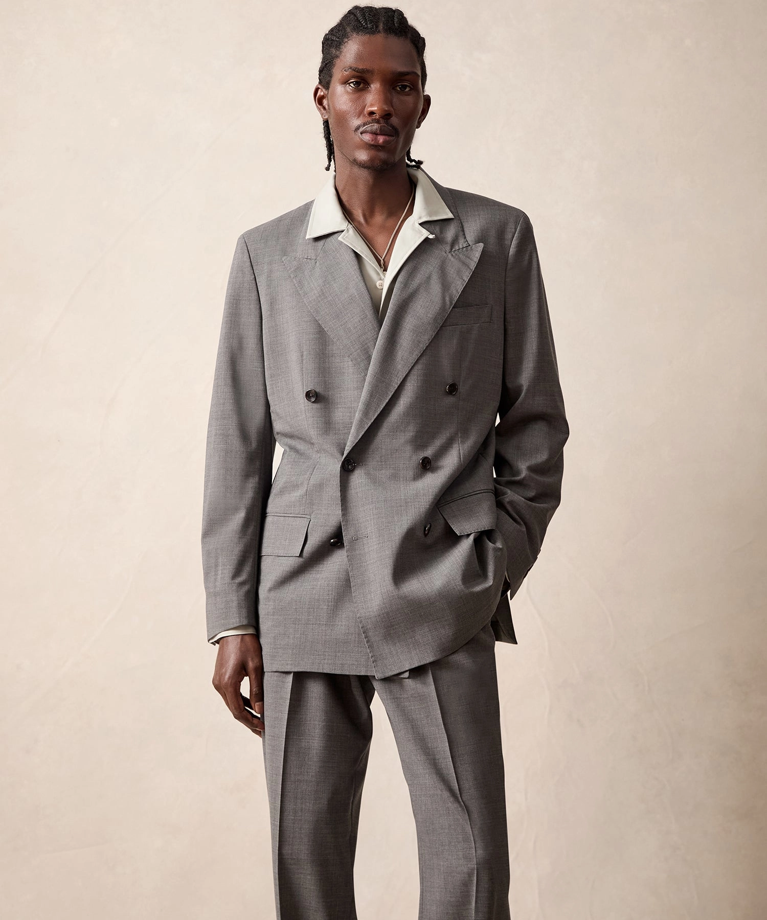 Italian Tropical Wool Wythe Suit