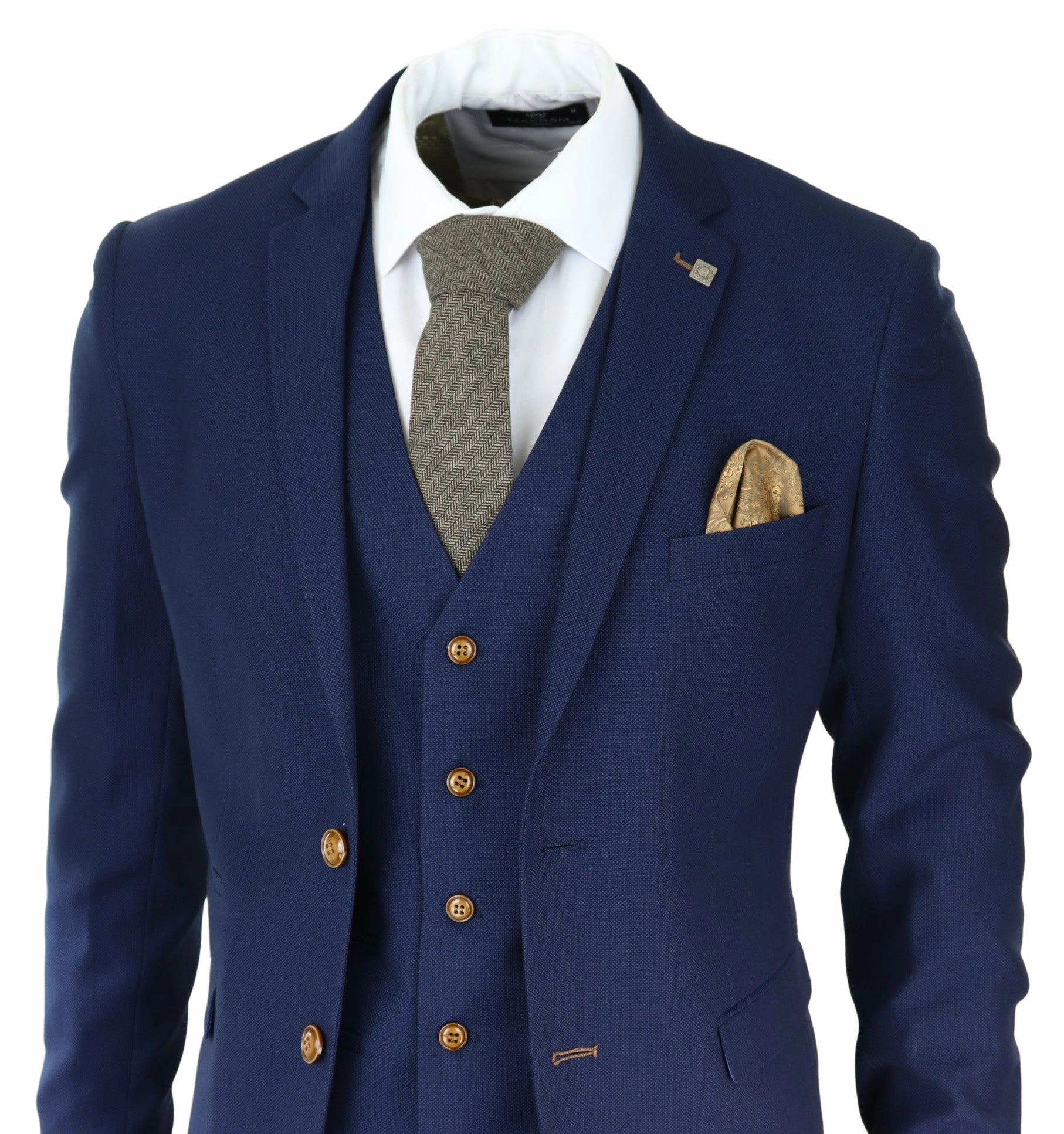 Mayfair 3 piece Grooms Suit