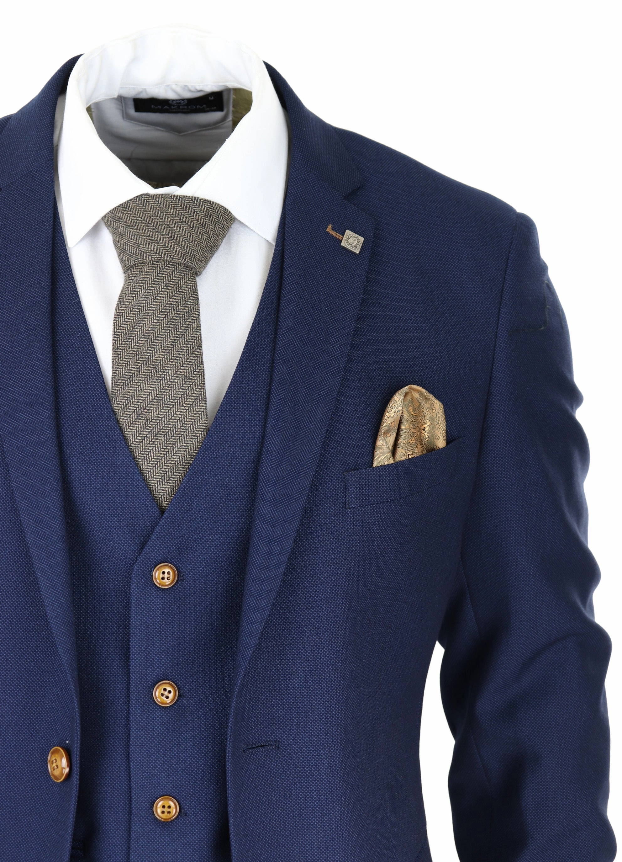 Mayfair 3 piece Grooms Suit