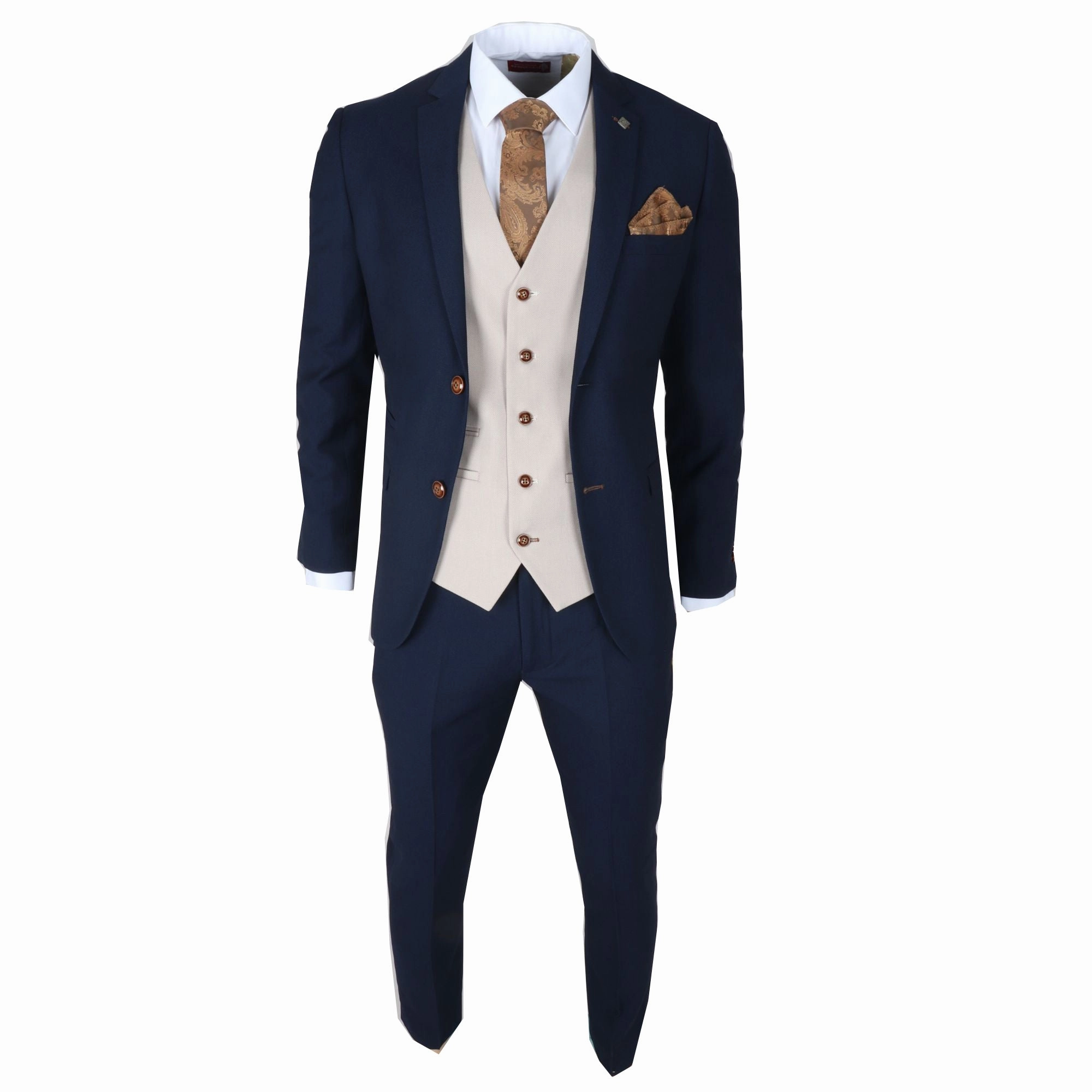 Mayfair 3 piece Grooms Suit