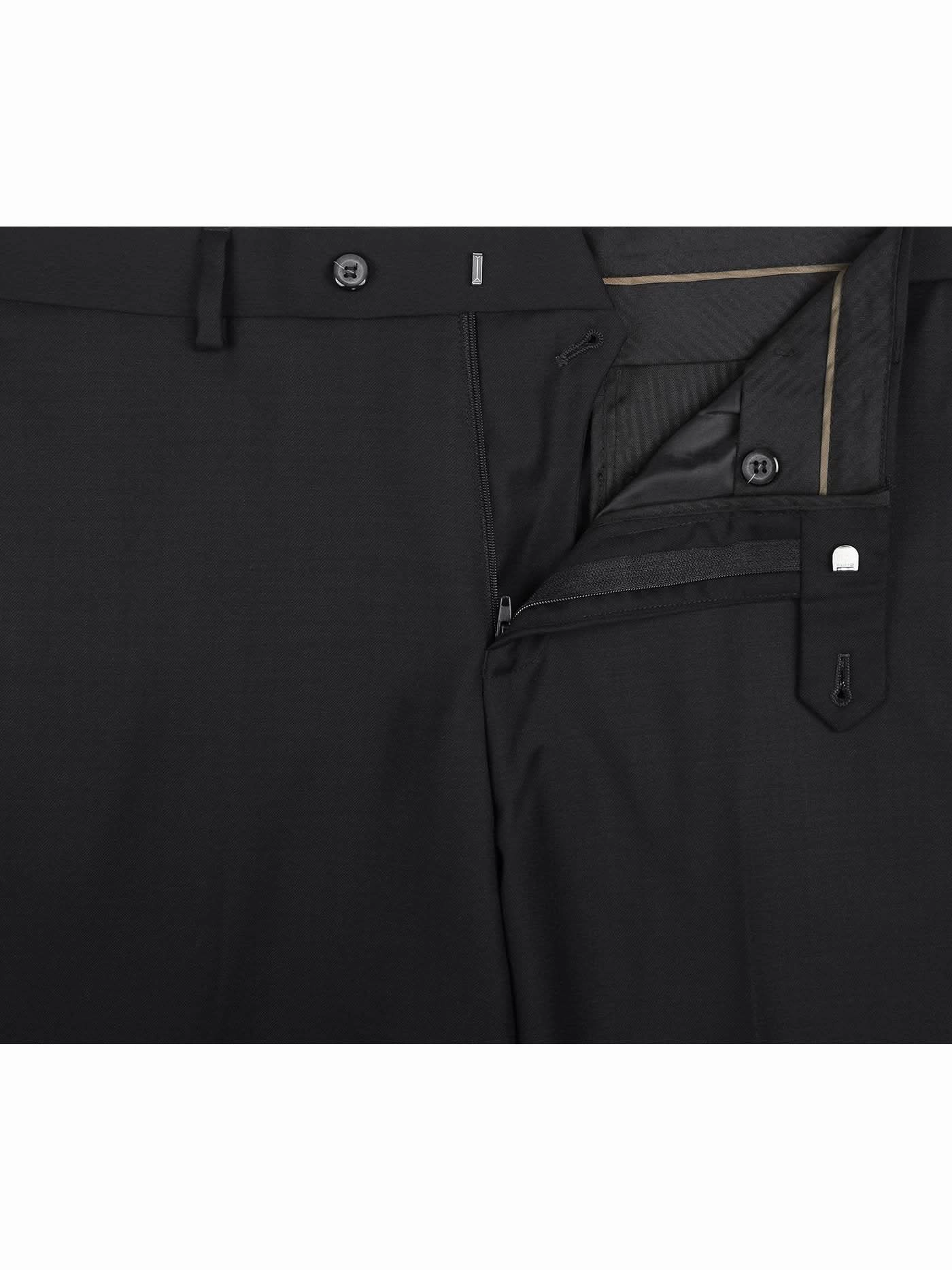 Men's 2-Piece Notch Lapel 100% Wool Suit