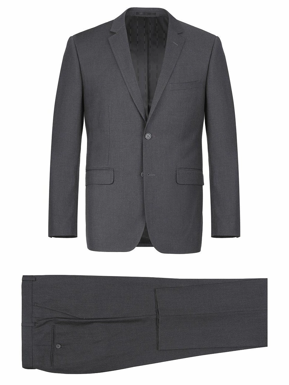Men's 2-Piece Single Breasted Notch Lapel Suit