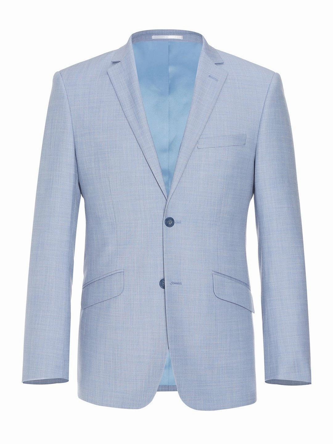 Men's 2-Piece Slim Fit Single Breasted Notch Lapel Suit