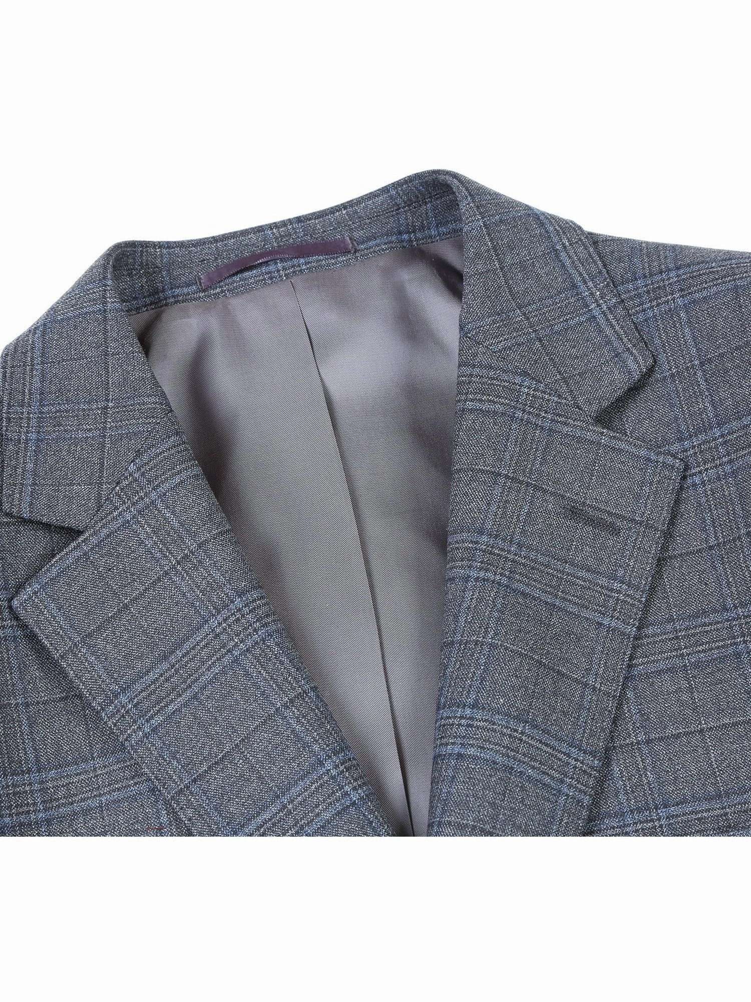 Men's Classic Fit Wool Blend Stretch Suits