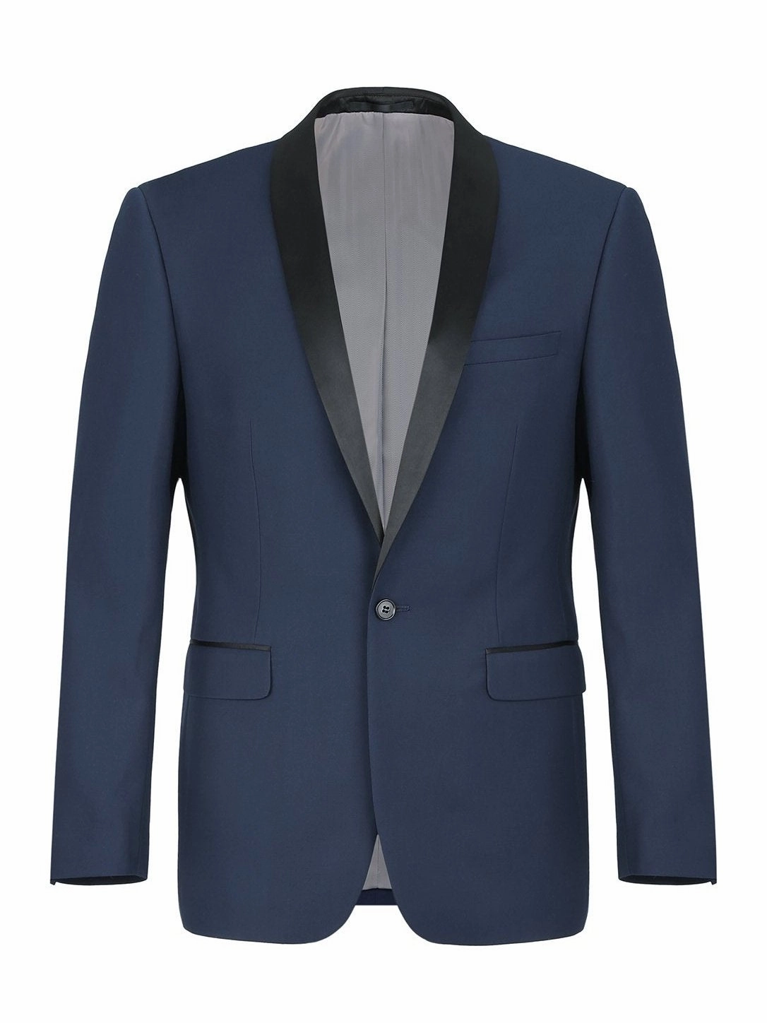 Men's Slim Fit 2-Piece Shawl Lapel Tuxedo Suit