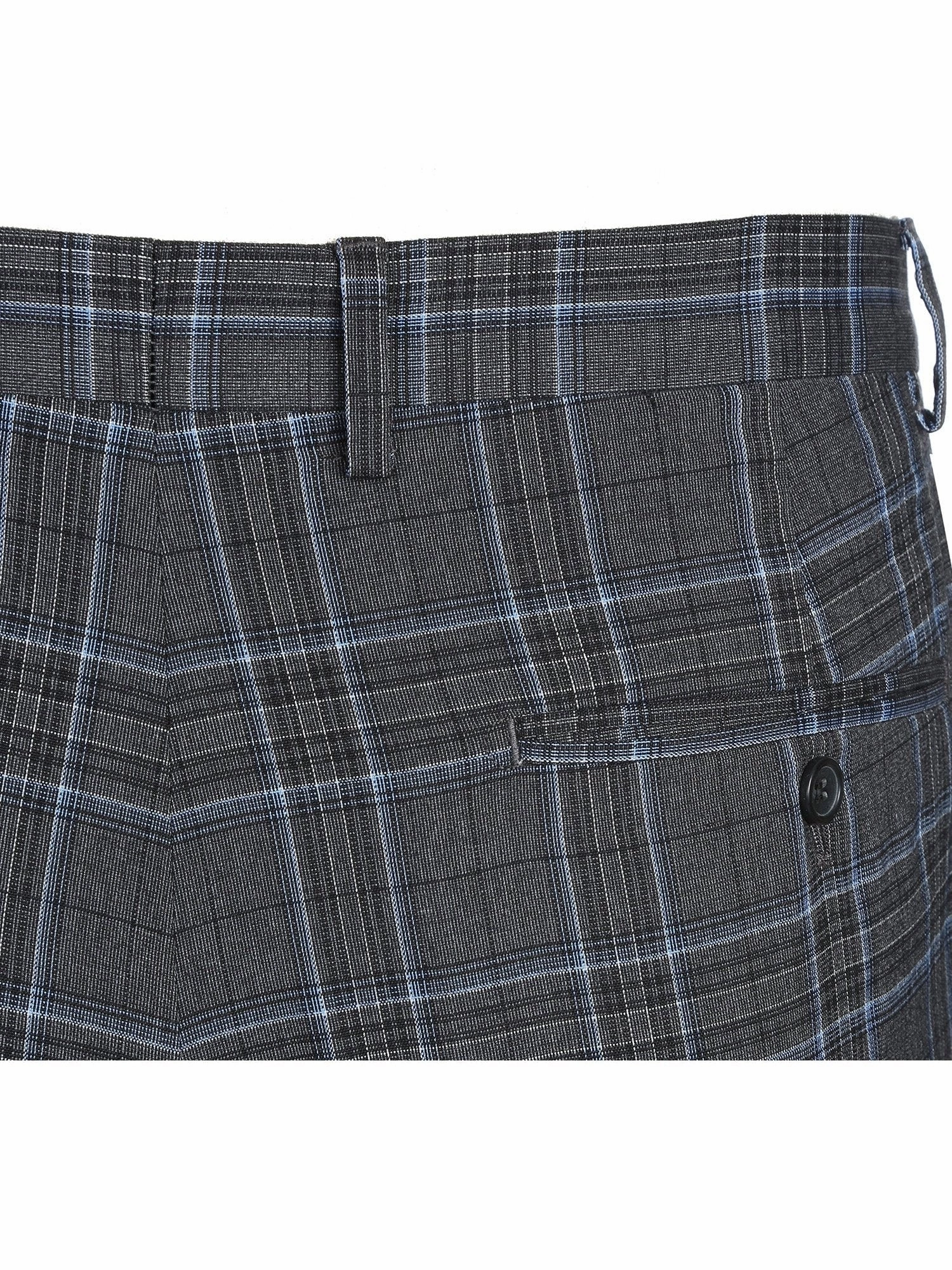Men's Slim Fit Checked Suits