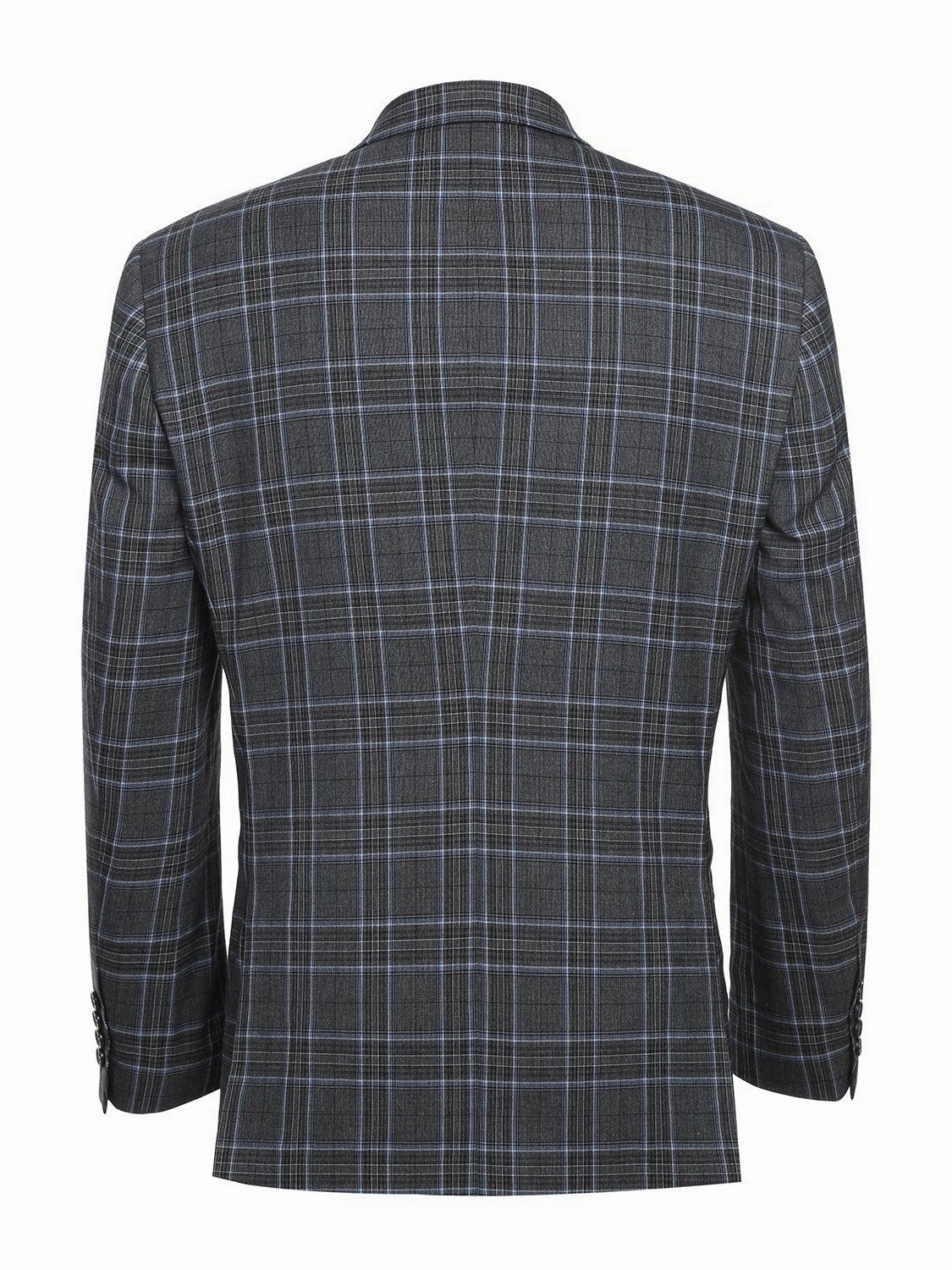 Men's Slim Fit Checked Suits