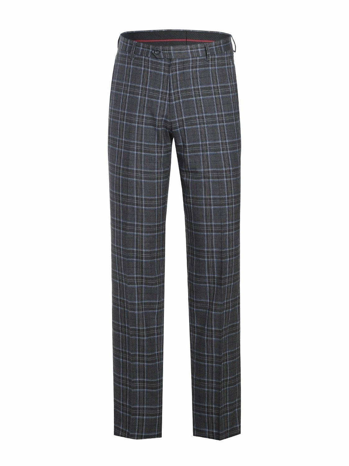 Men's Slim Fit Checked Suits
