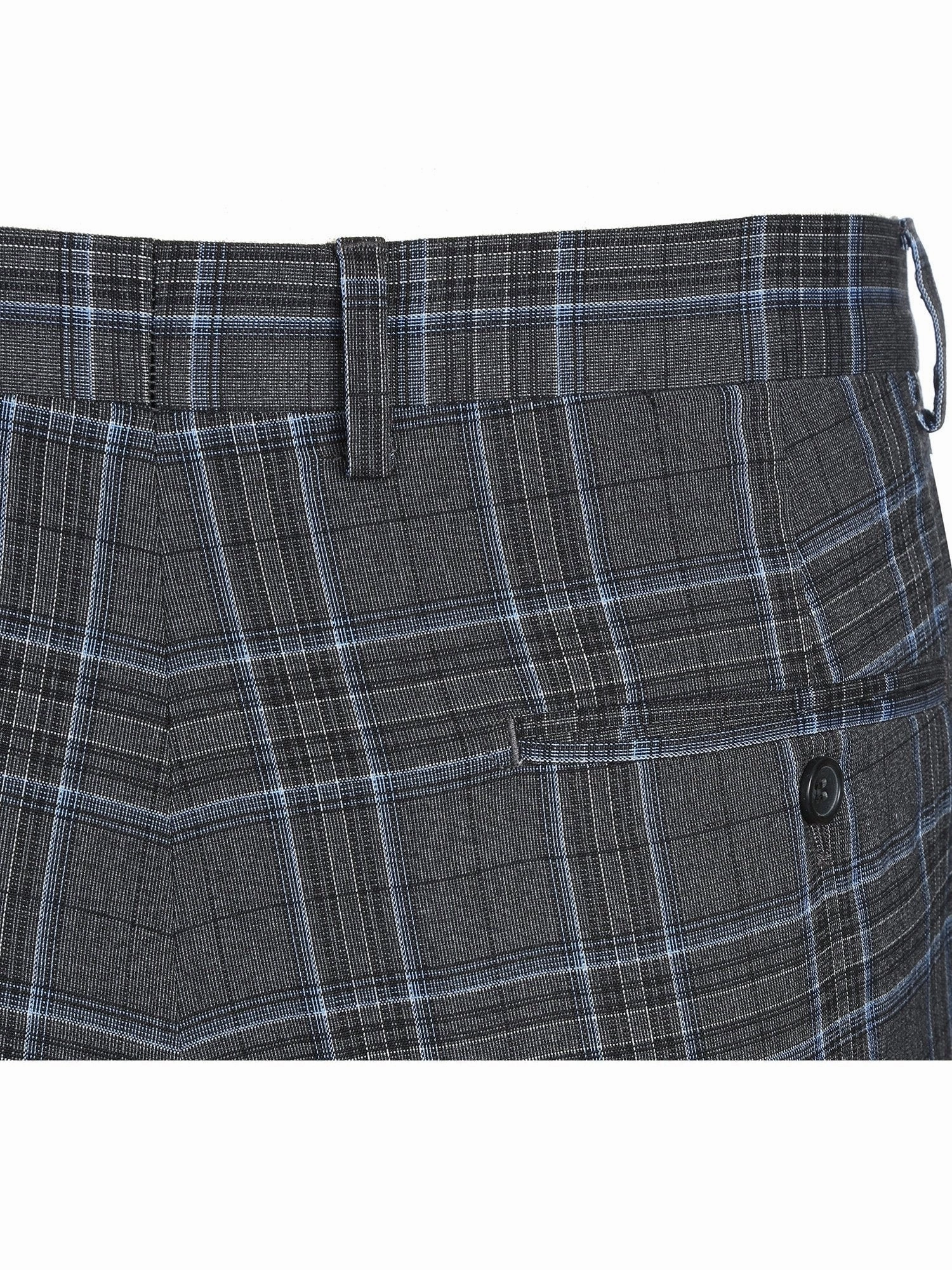 Men's Slim Fit Checked Suits