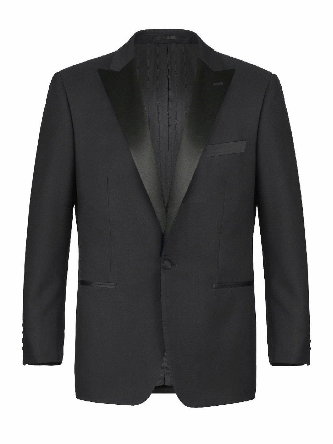 Men's Tuxedo Peak Lapel Dress Suit