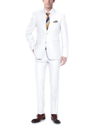 Men's 2-Piece Single Breasted Notch Lapel Suit