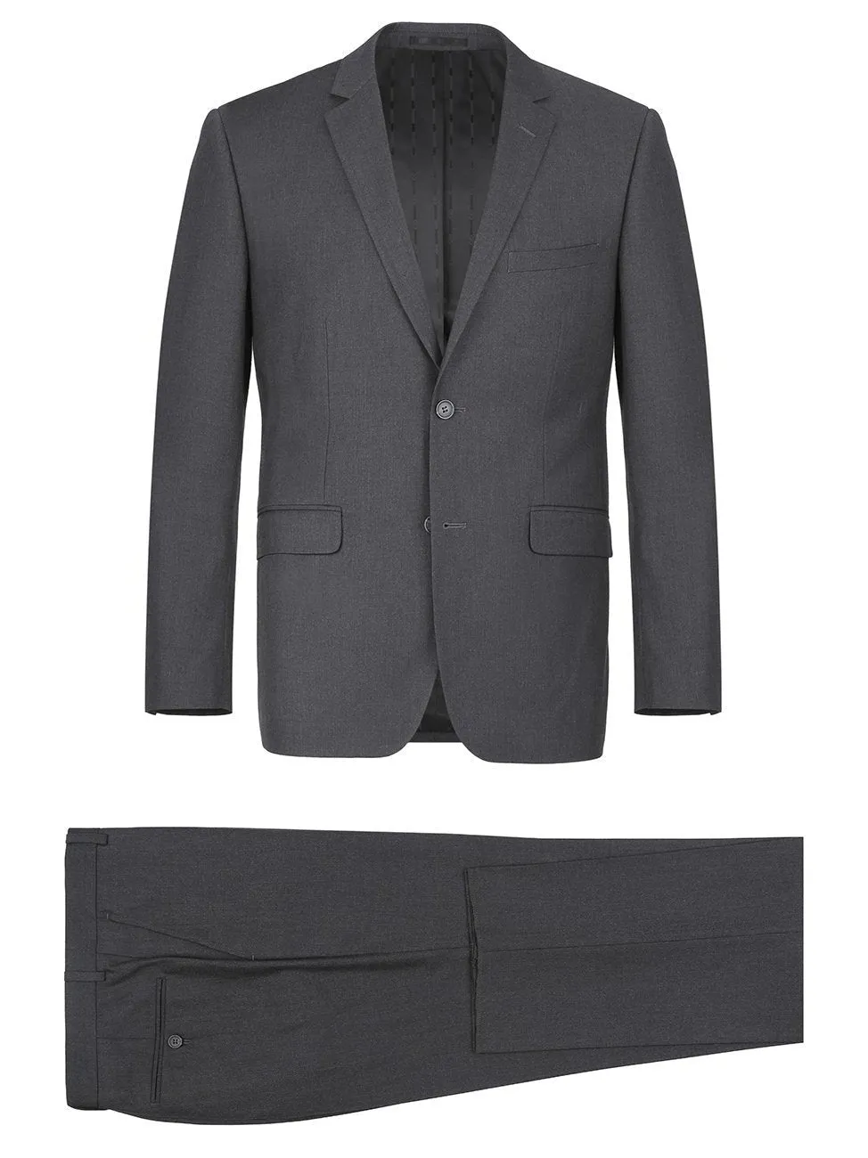 Men's 2-Piece Single Breasted Notch Lapel Suit