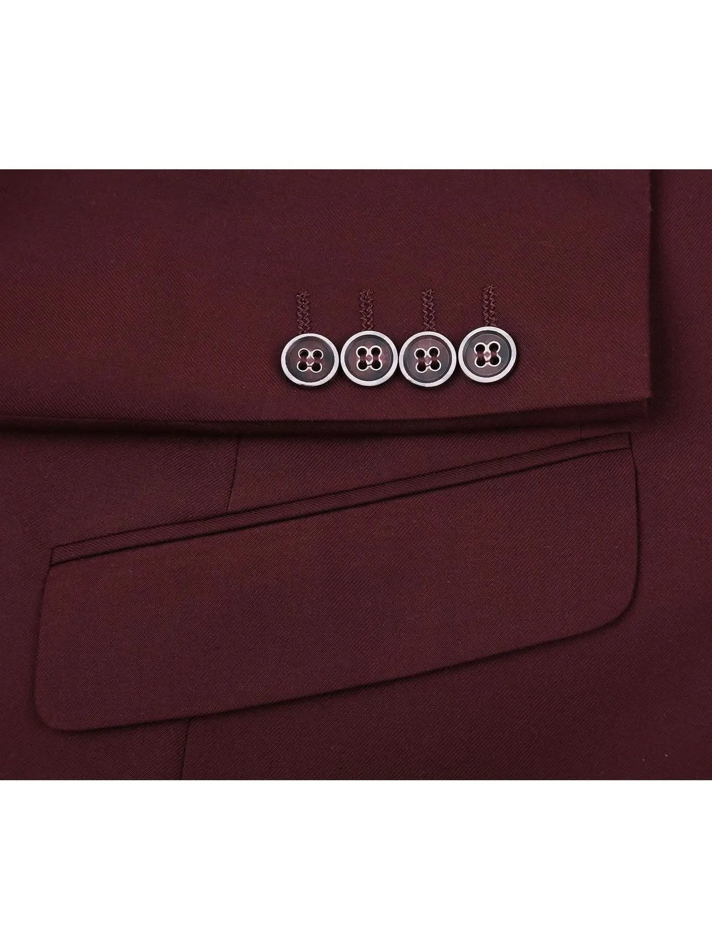 Men's 2-Piece Single Breasted Notch Lapel Suit