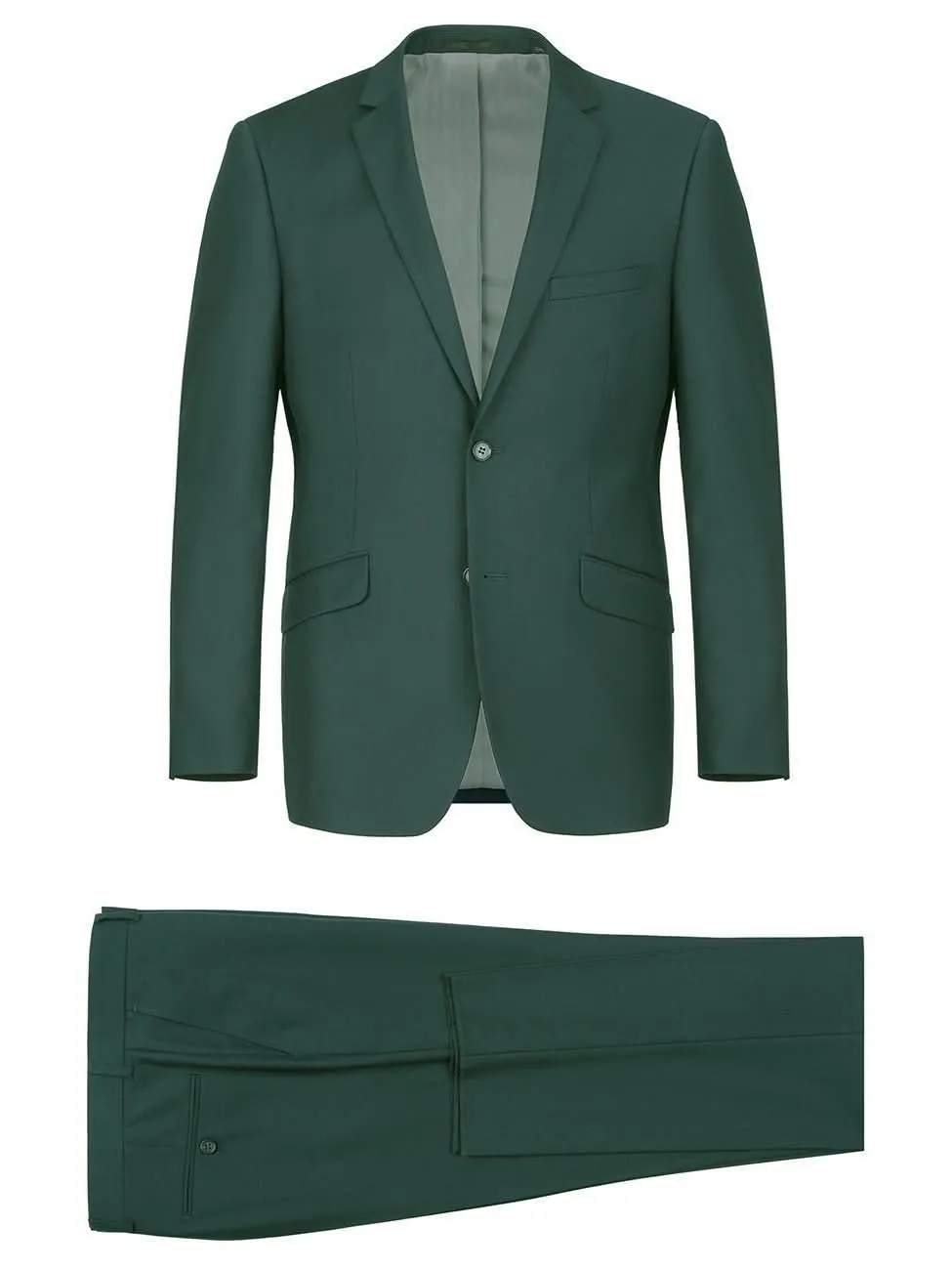 Men's Big & Tall 2-Piece Single Breasted Notch Lapel Suit