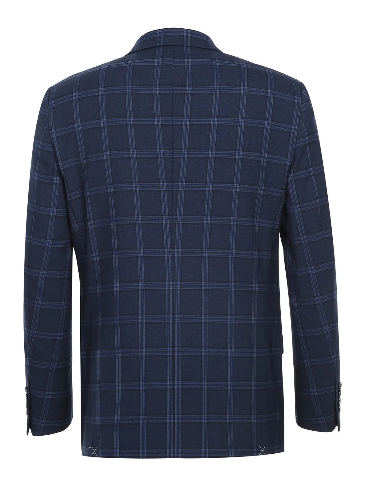 Men's Slim Fit Checked Suits