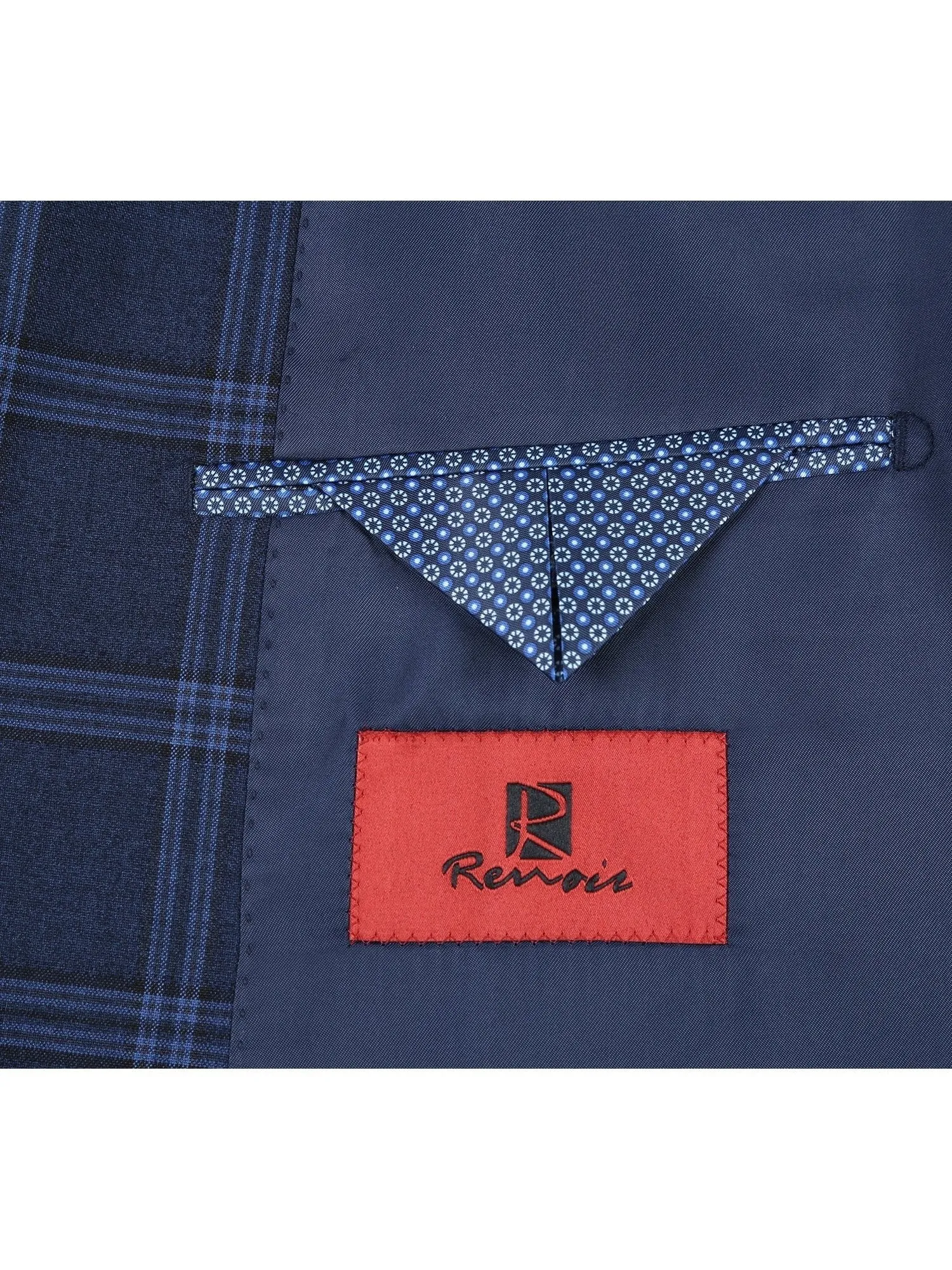 Men's Slim Fit Checked Suits