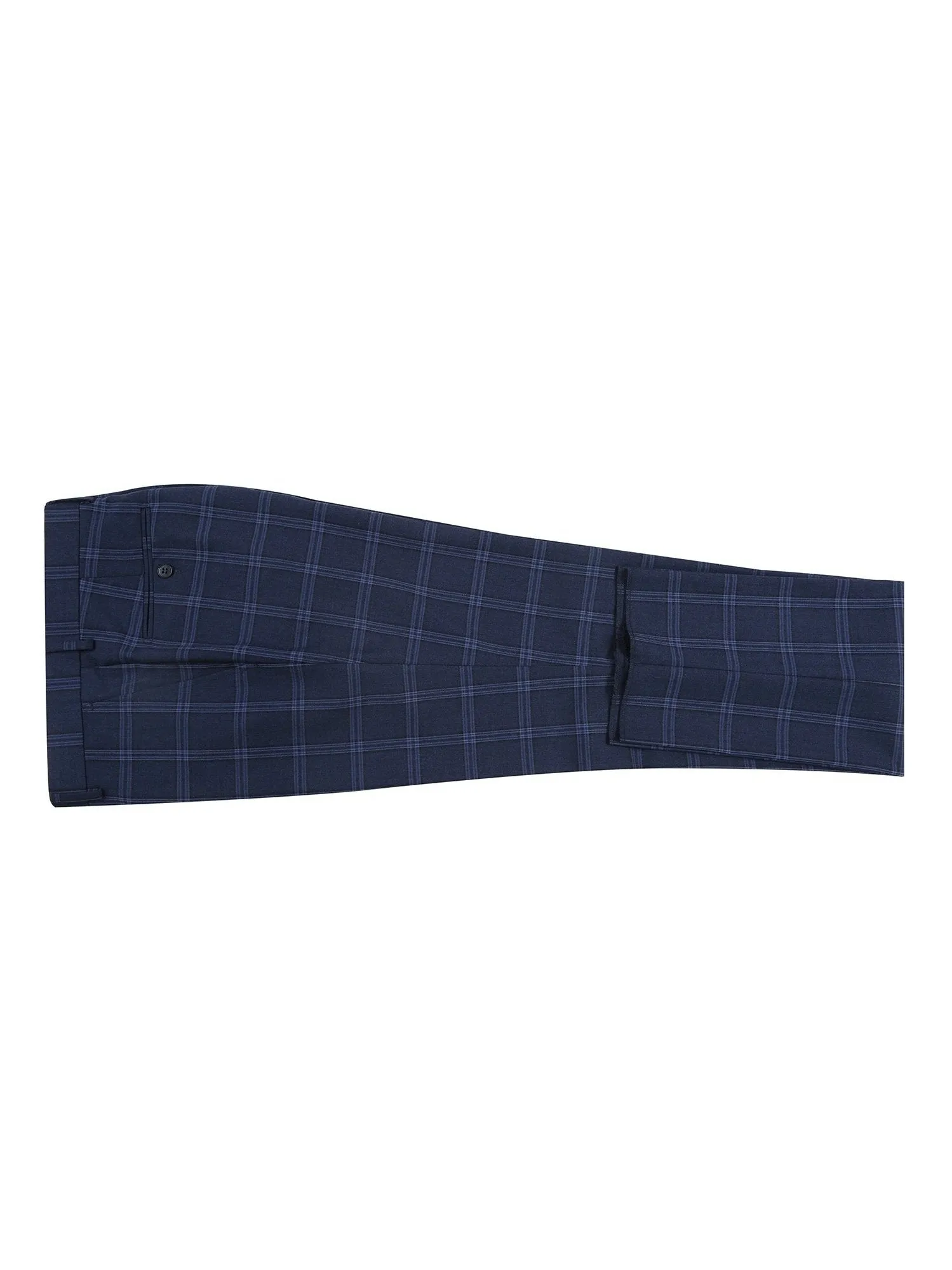 Men's Slim Fit Checked Suits