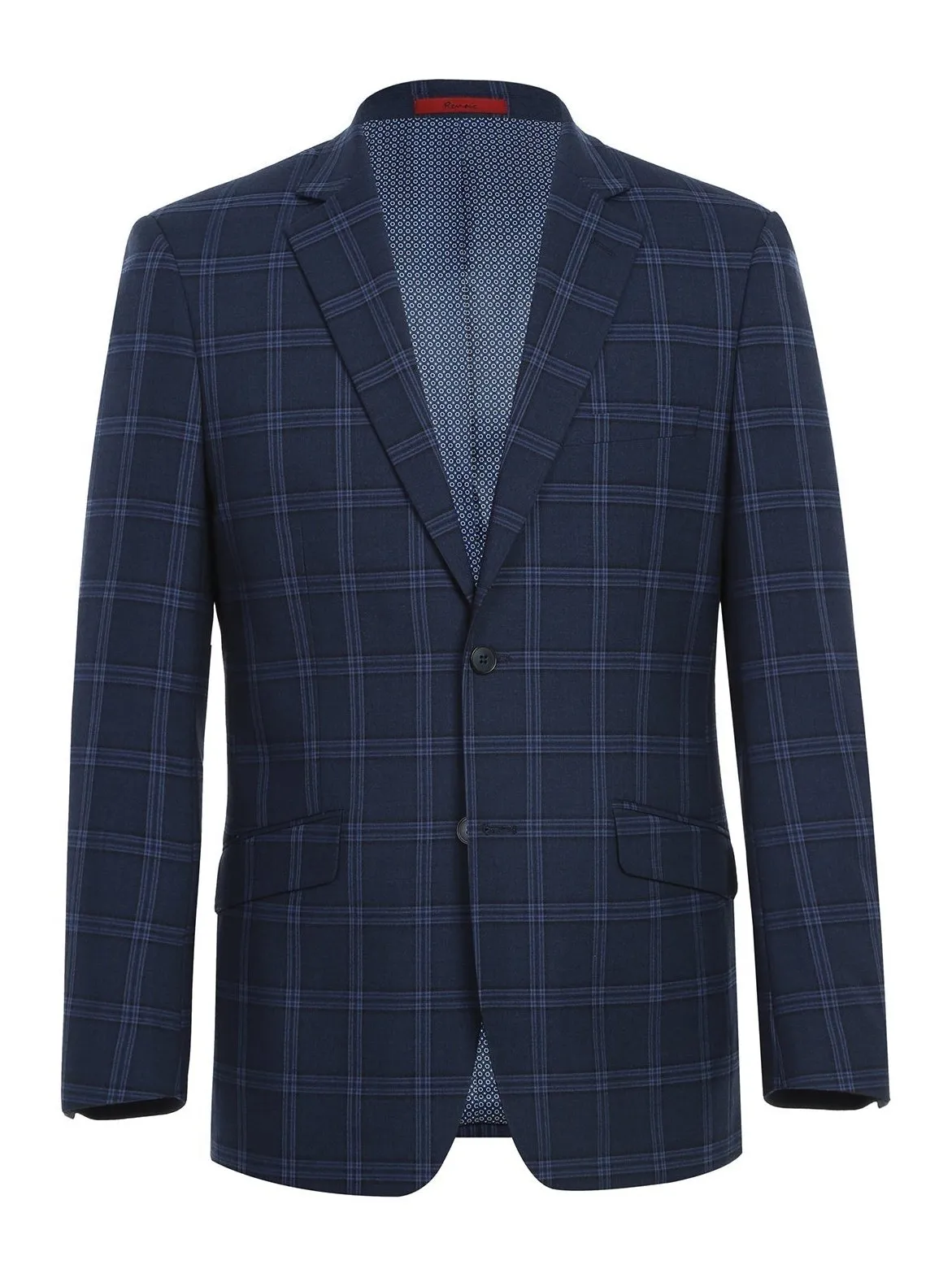 Men's Slim Fit Checked Suits