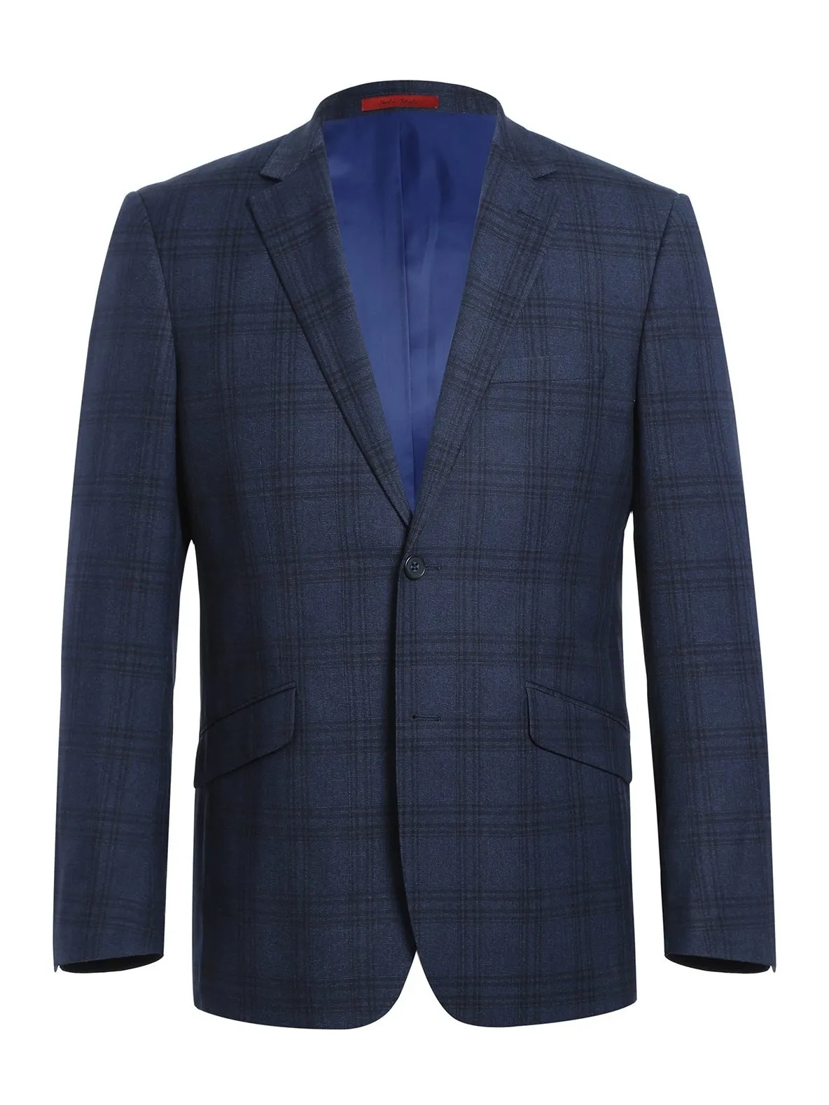 Men's Slim Fit Stretch Checked Suits