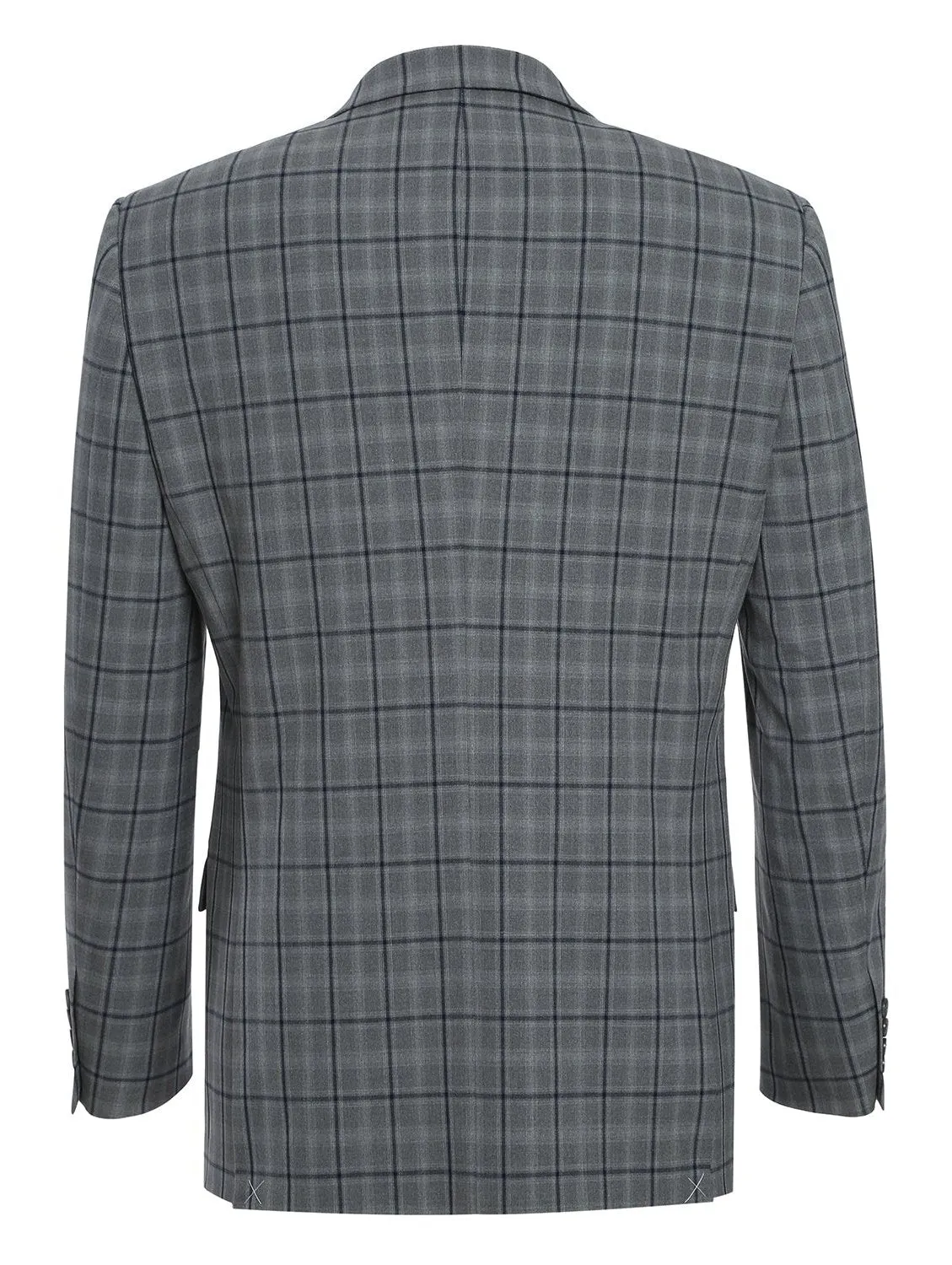 Men's Slim Fit Stretch Checked Suits