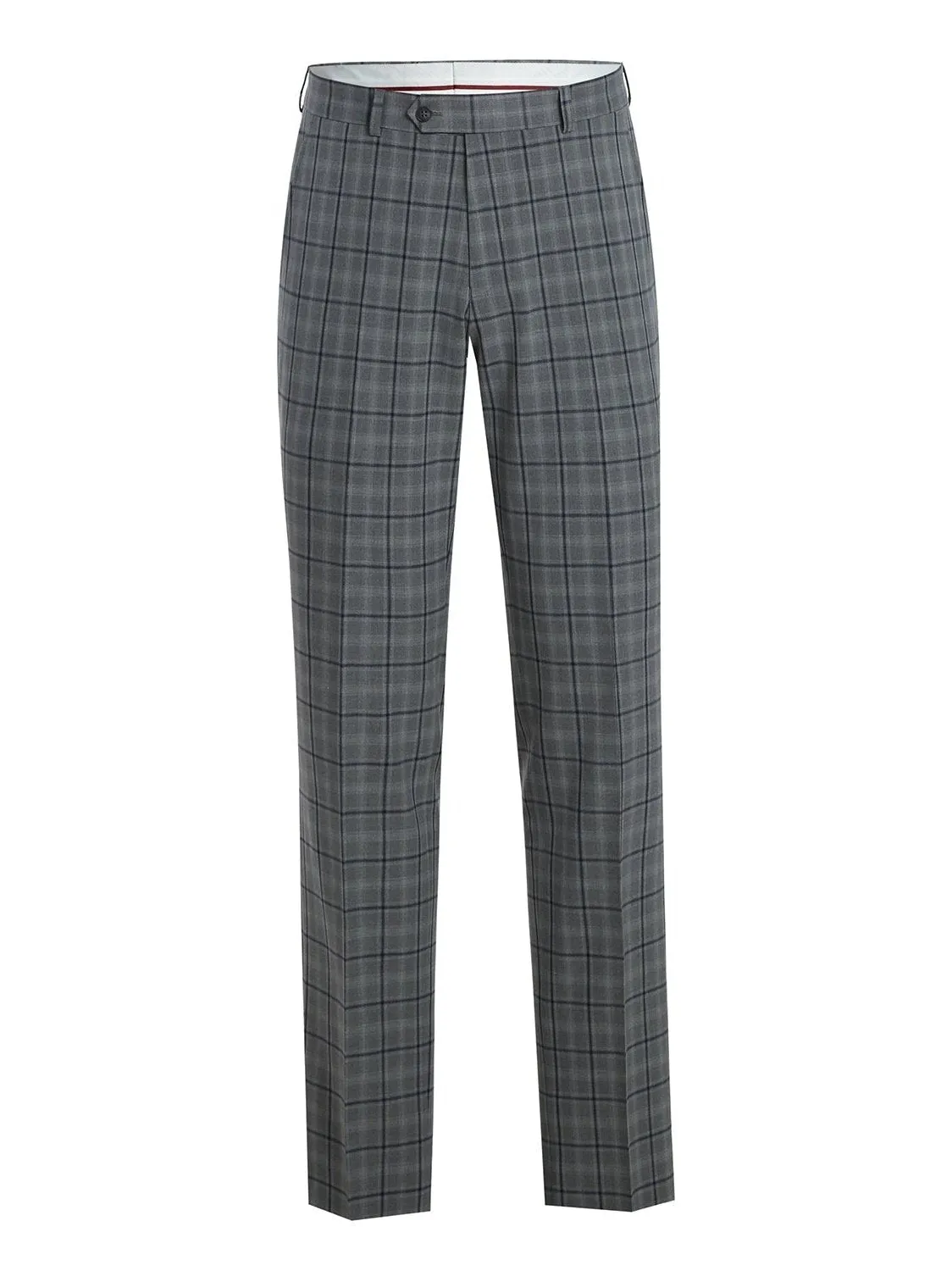 Men's Slim Fit Stretch Checked Suits