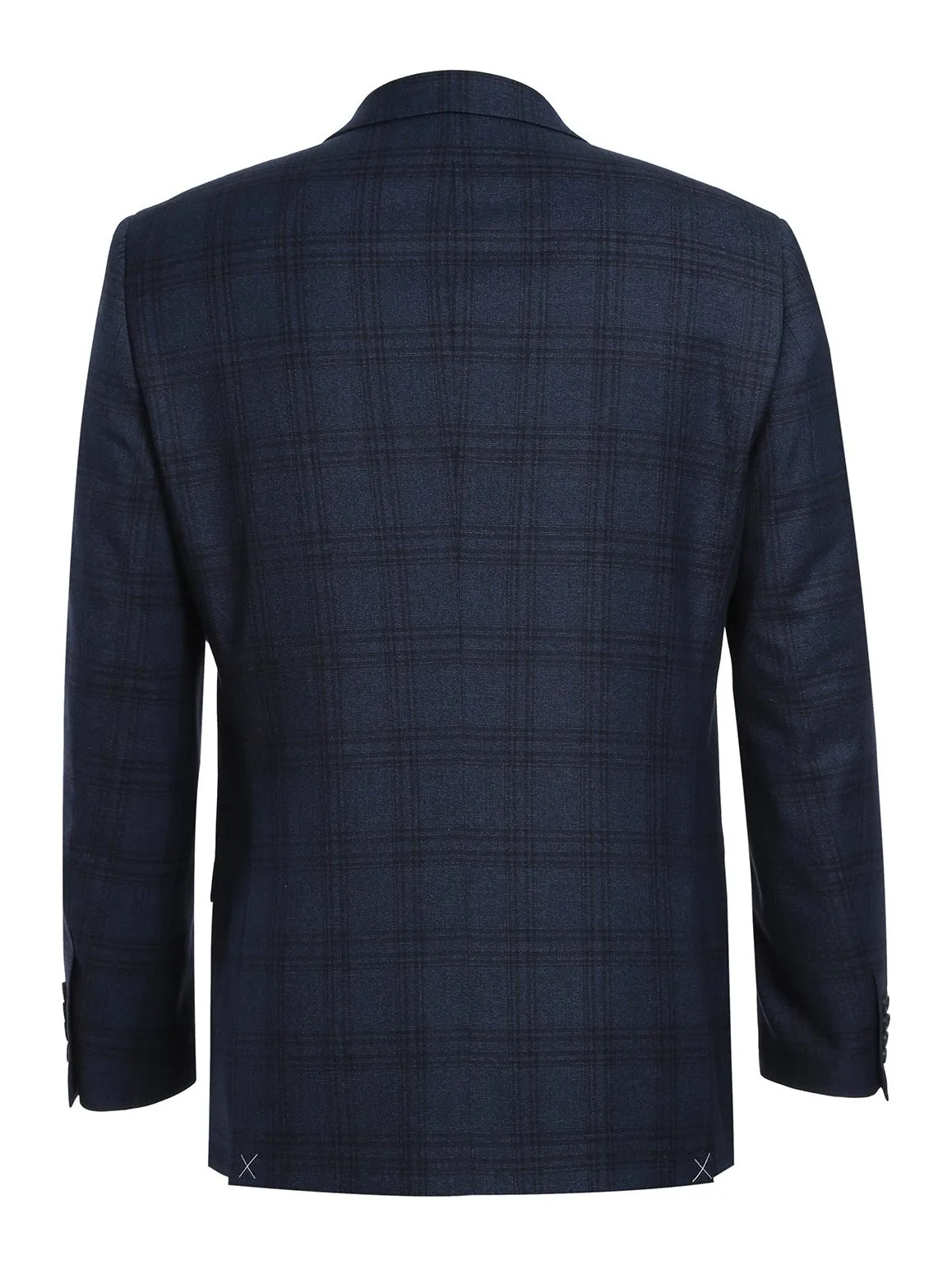 Men's Slim Fit Stretch Checked Suits