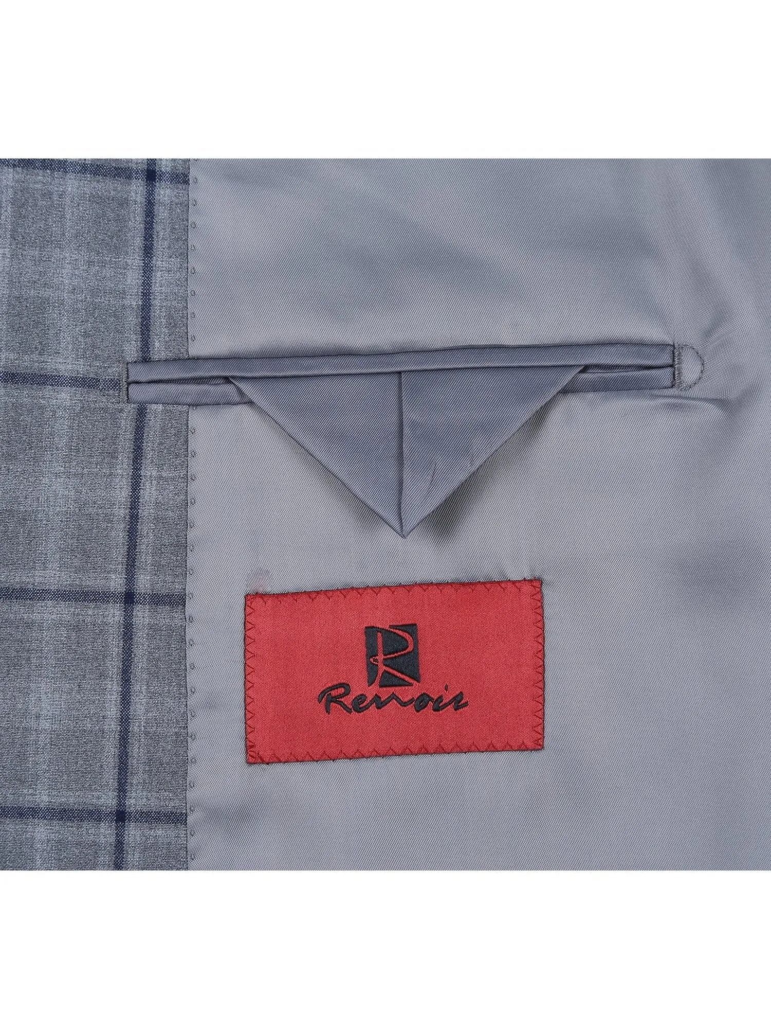 Men's Slim Fit Stretch Checked Suits