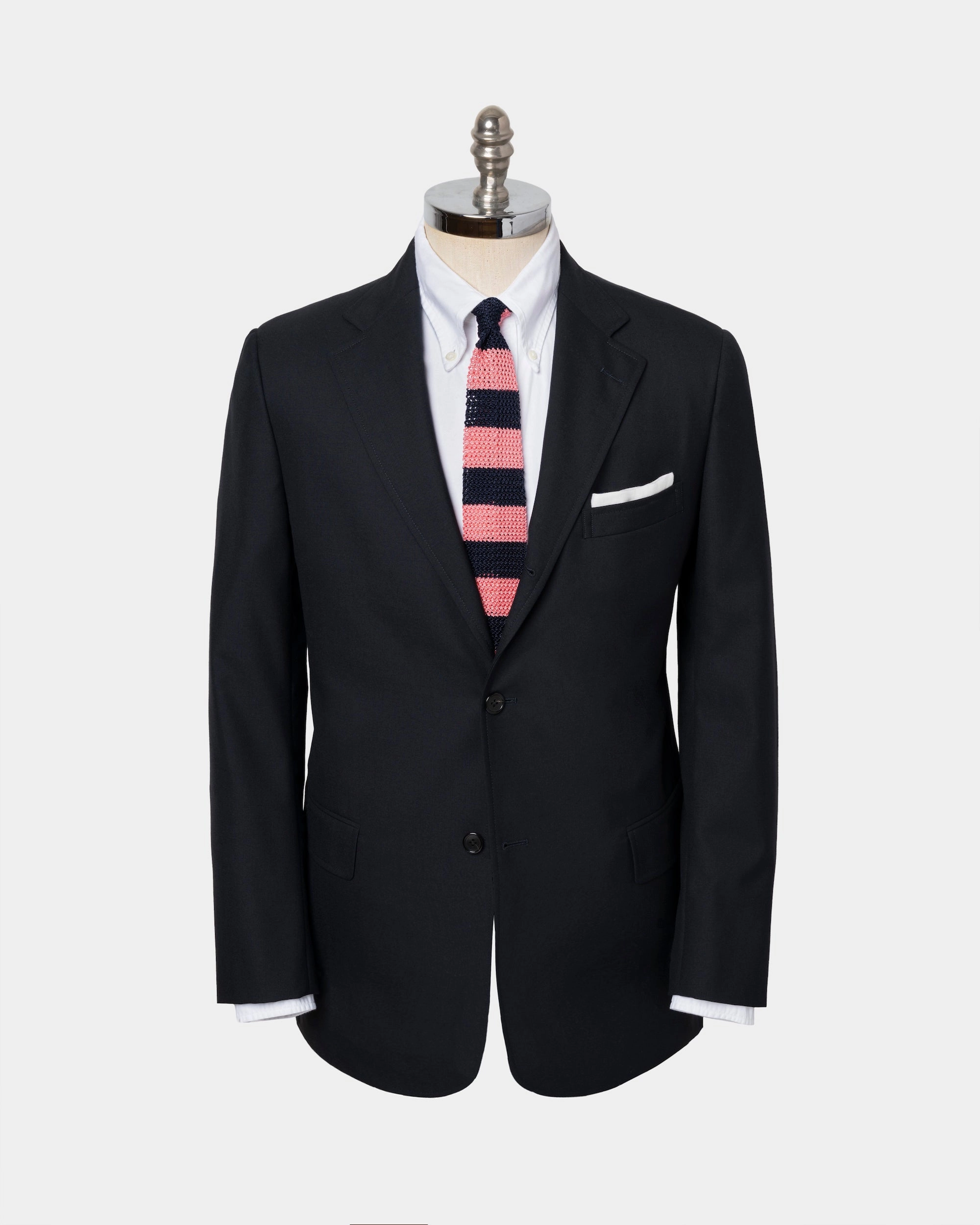 NAVY SOLID SUIT - TRIM FIT