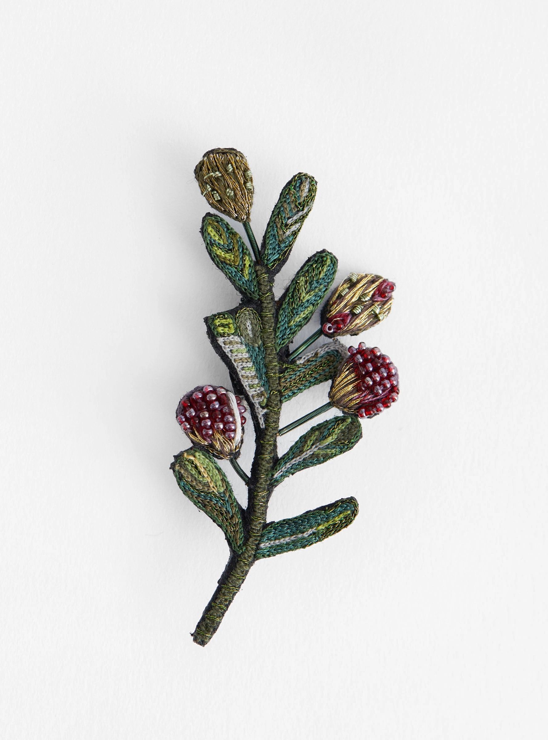 Olive Branch Brooch