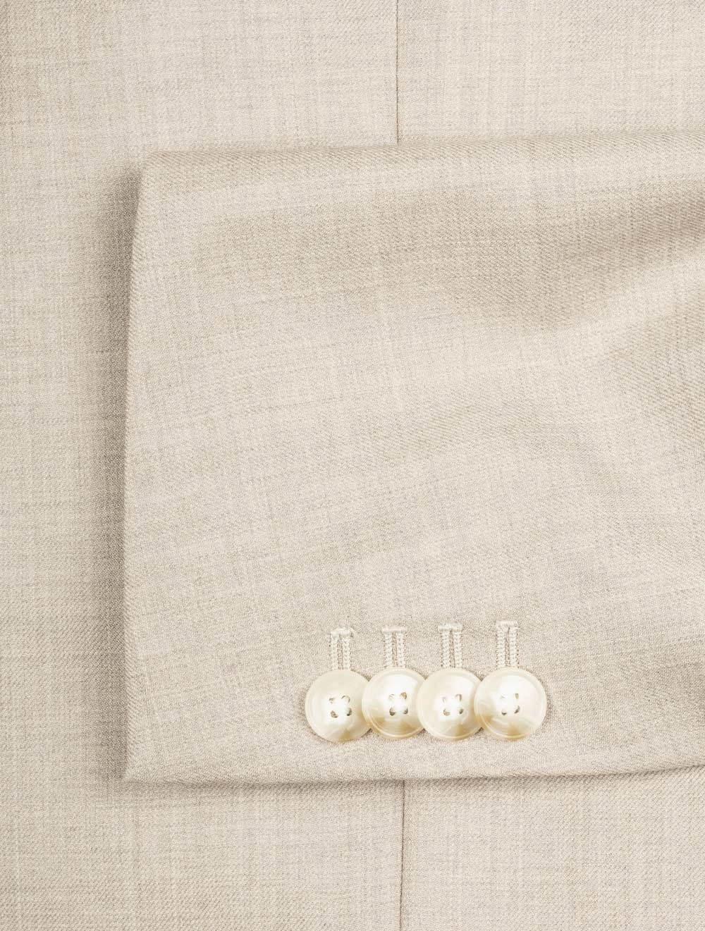 Plain 2 Piece Suit Taupe