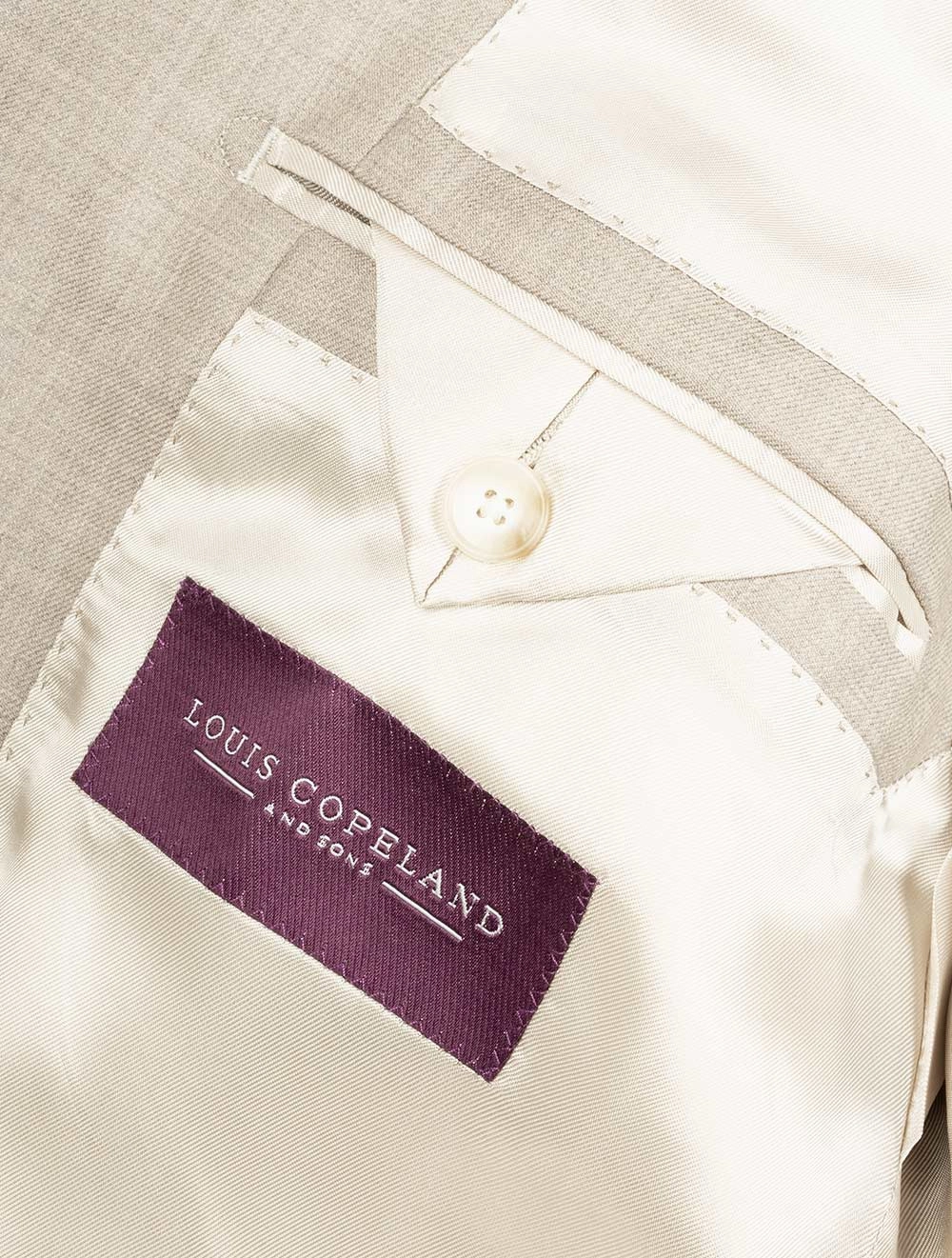 Plain 2 Piece Suit Taupe