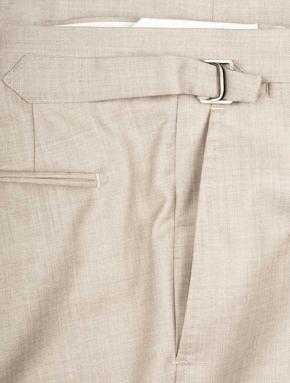Plain 2 Piece Suit Taupe